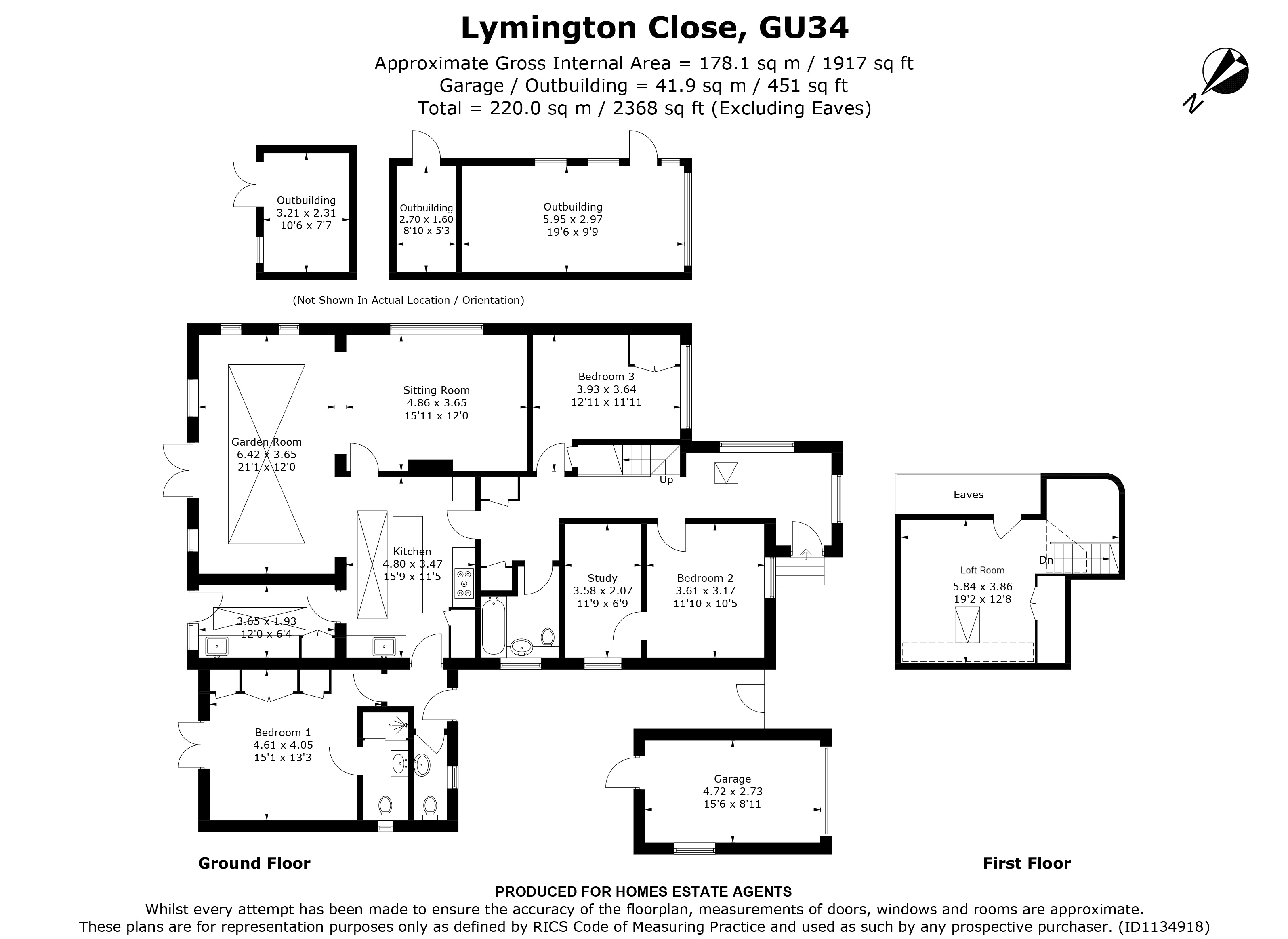 Floorplan for Four Marks, Alton, Hampshire