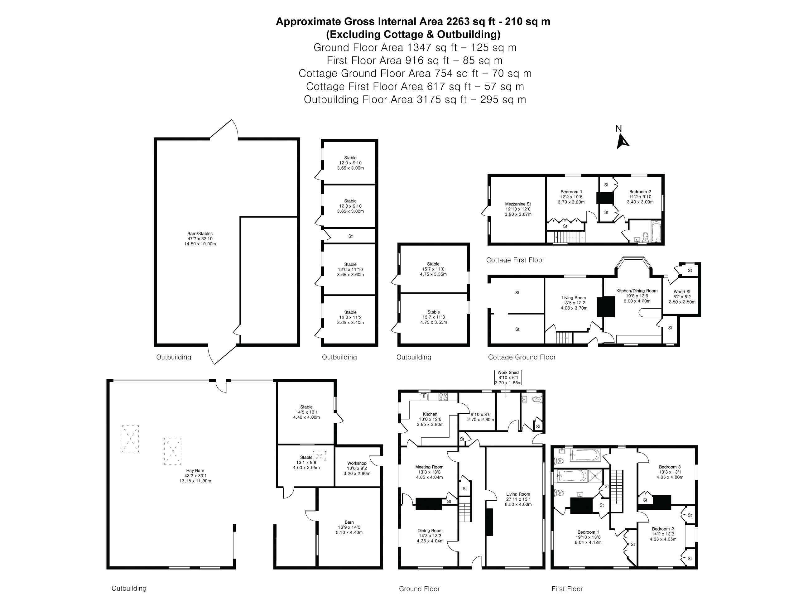 Floorplan for Crondall, Farnham, Hampshire