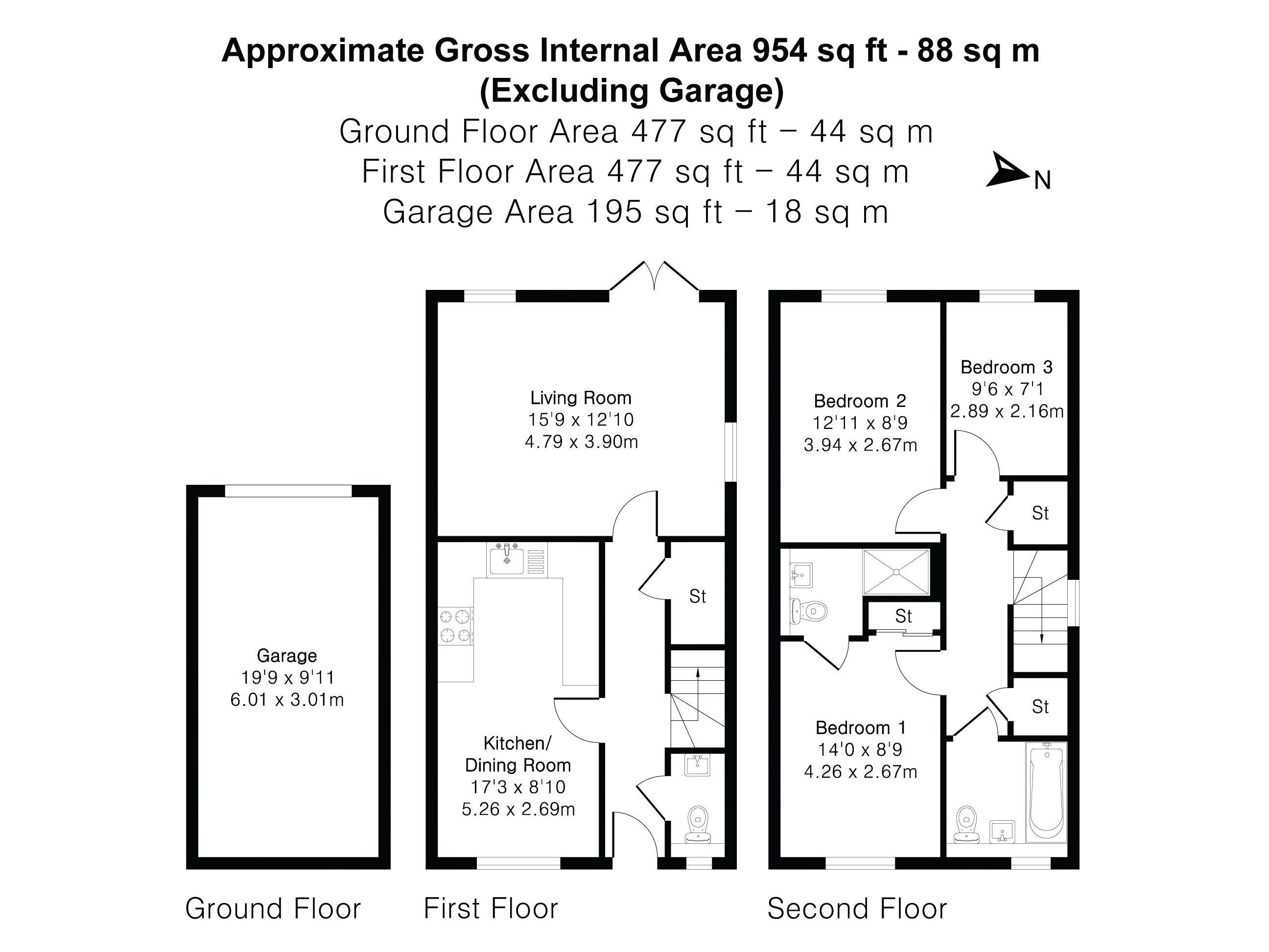 Floorplan for Alton, Hampshire