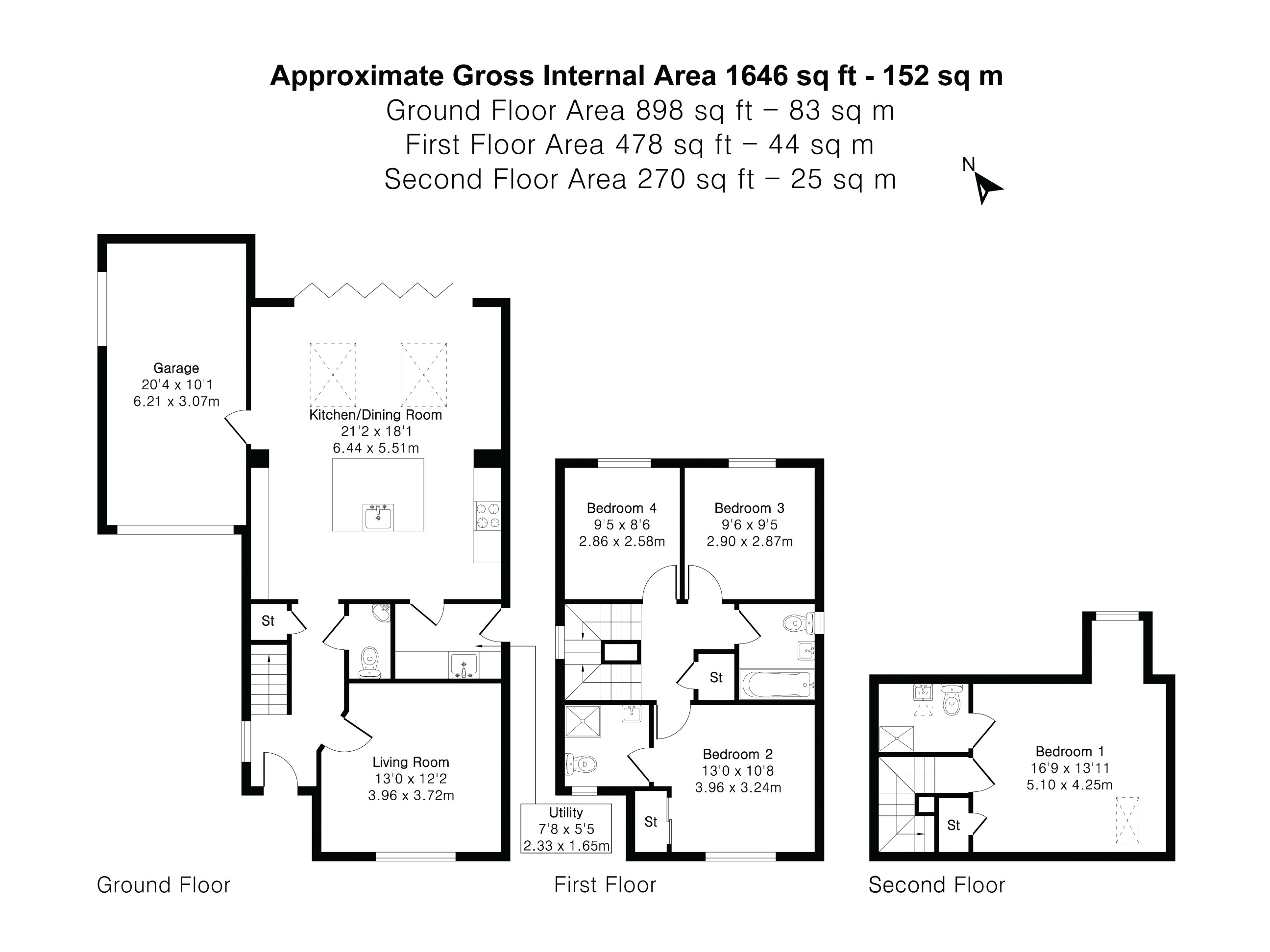 Floorplan for Alton, Hampshire