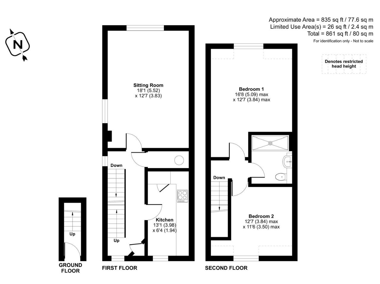 Floorplan for Alton, Hampshire
