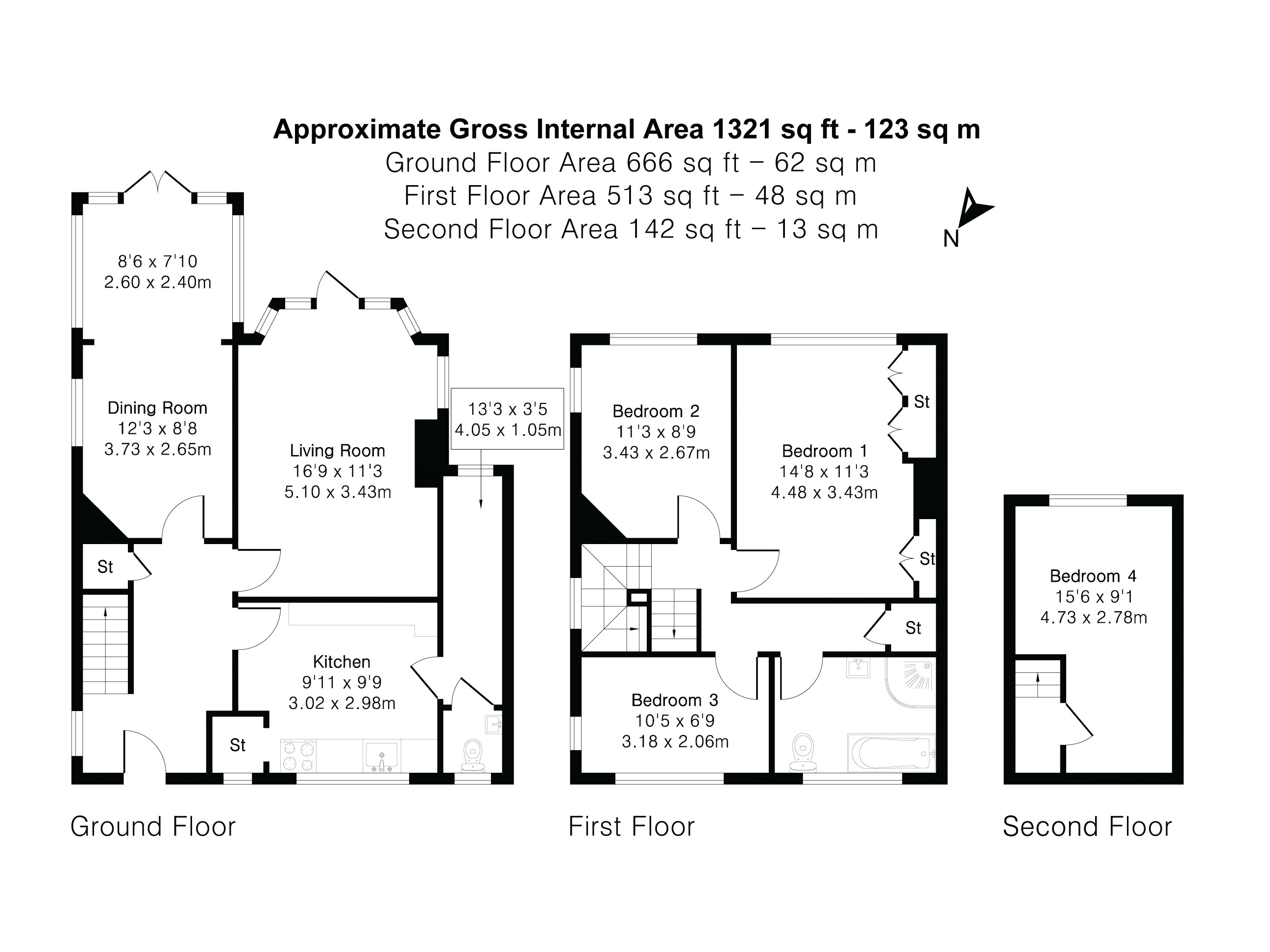Floorplan for Alton, Hampshire