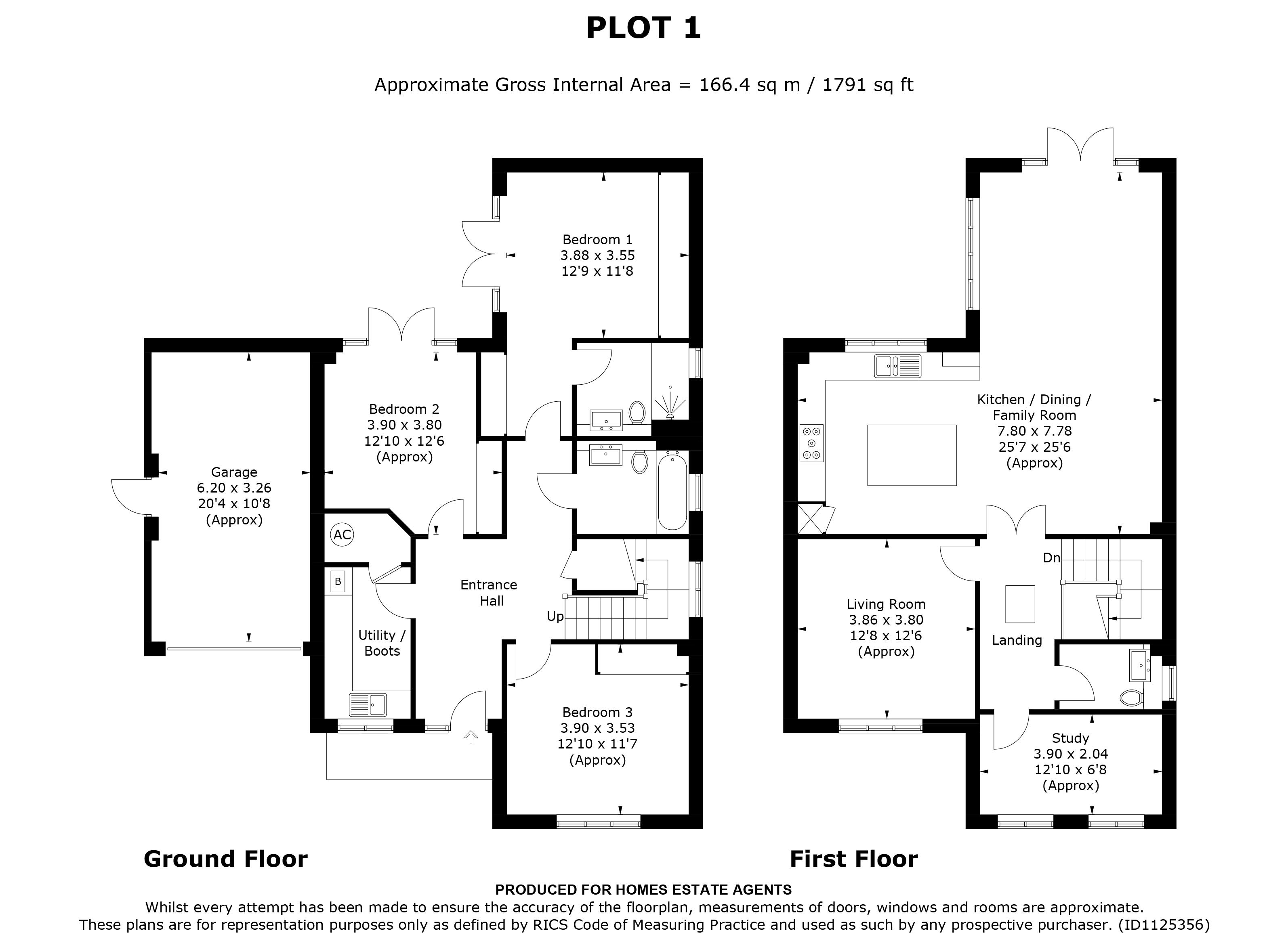 Floorplan for Alton, Hampshire