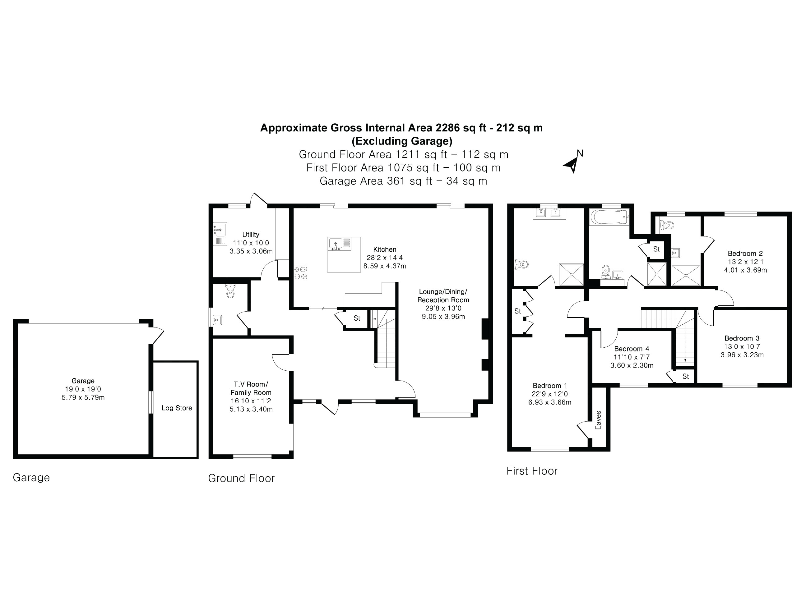Floorplan for Ropley, Alresford, Hampshire