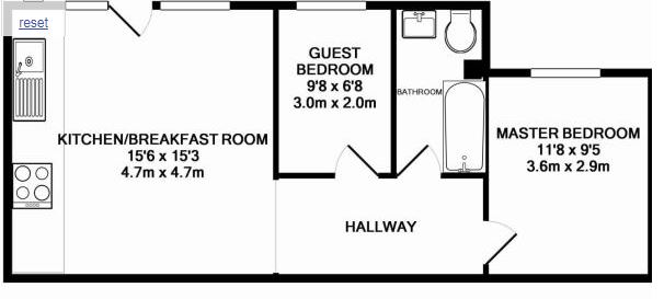 Floorplan for Alton, Hampshire