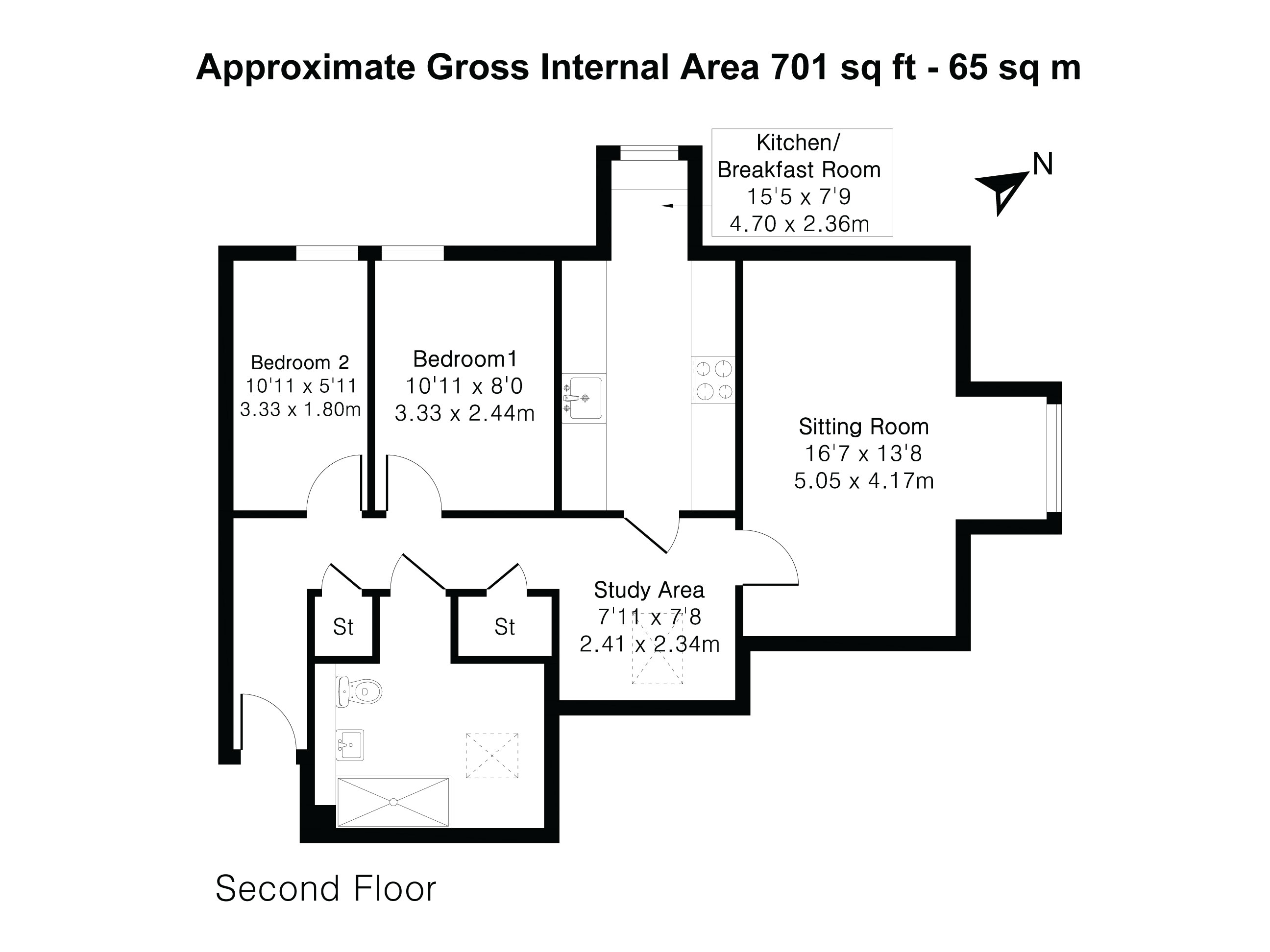 Floorplan for Alton, Hampshire