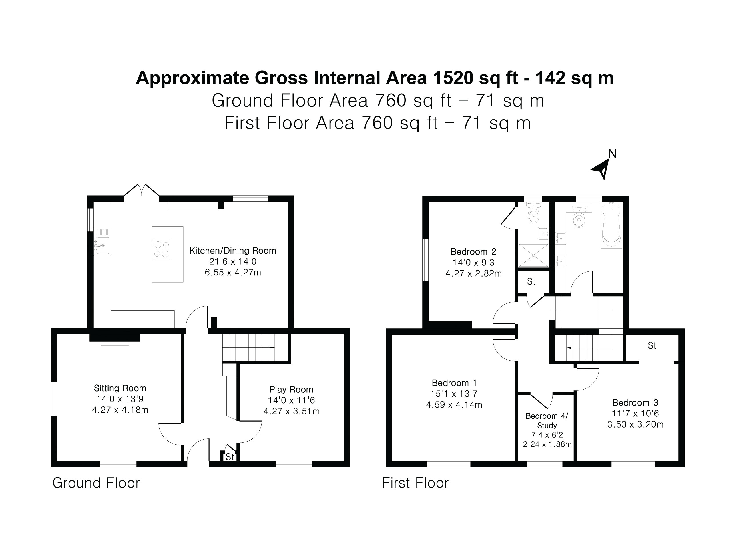 Floorplan for Alton, Hampshire