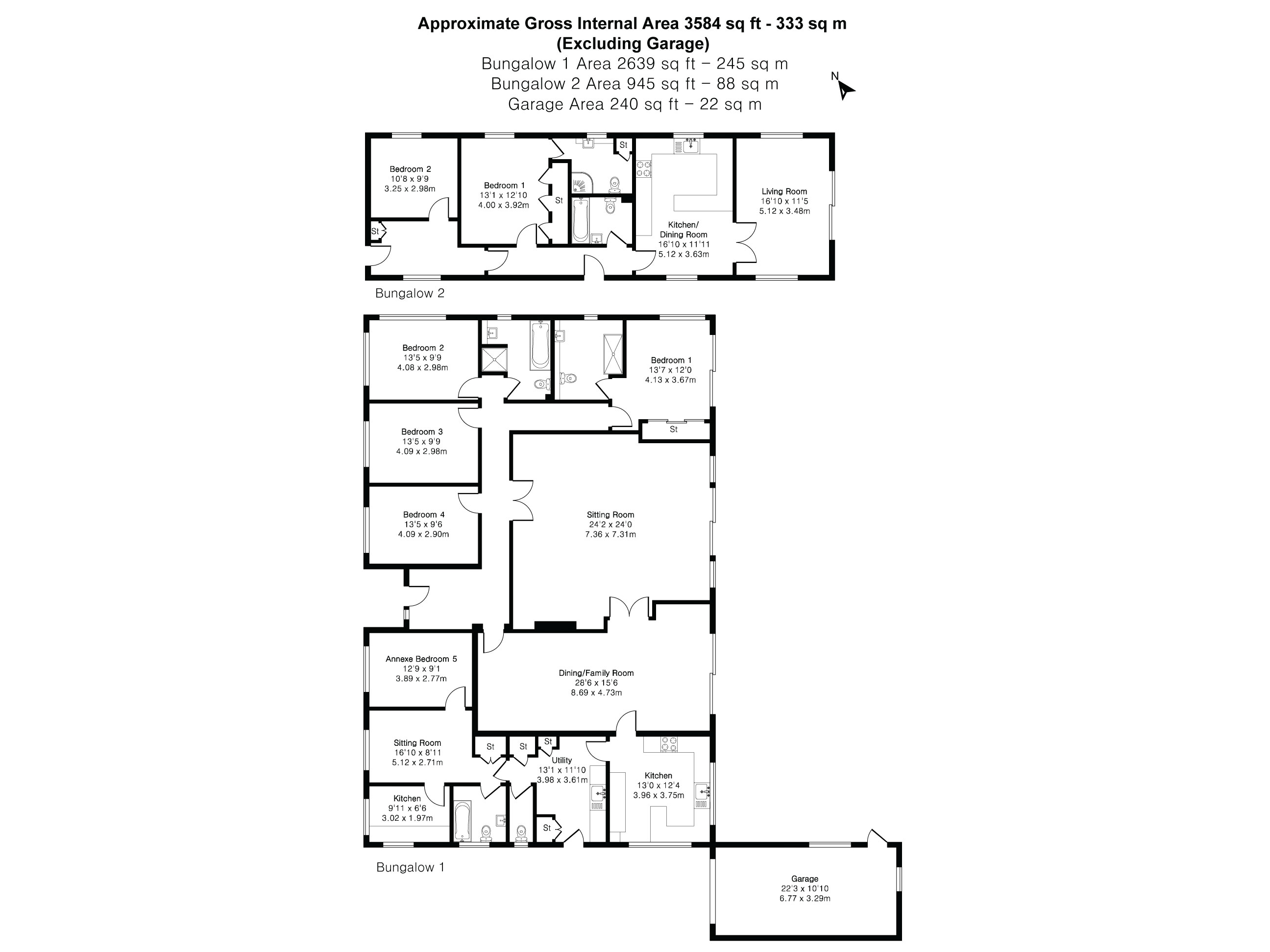 Floorplan for Medstead, Alton, Hampshire