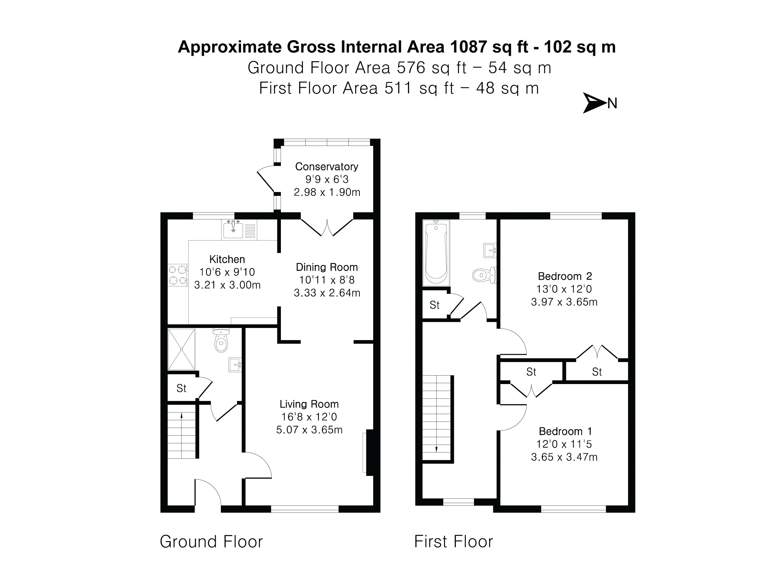 Floorplan for Alton, Hampshire