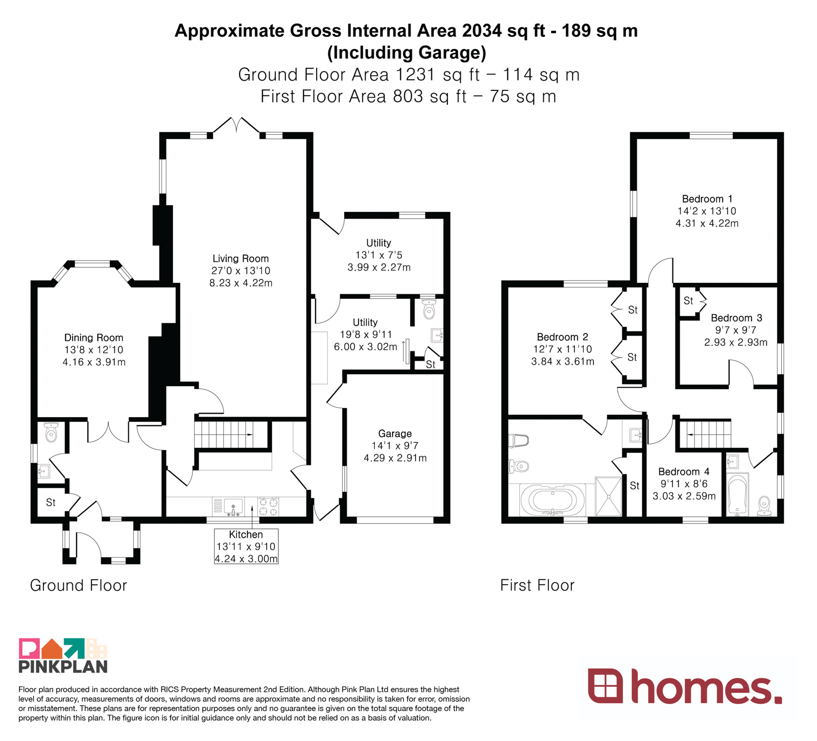 Floorplan for Alton, Hampshire