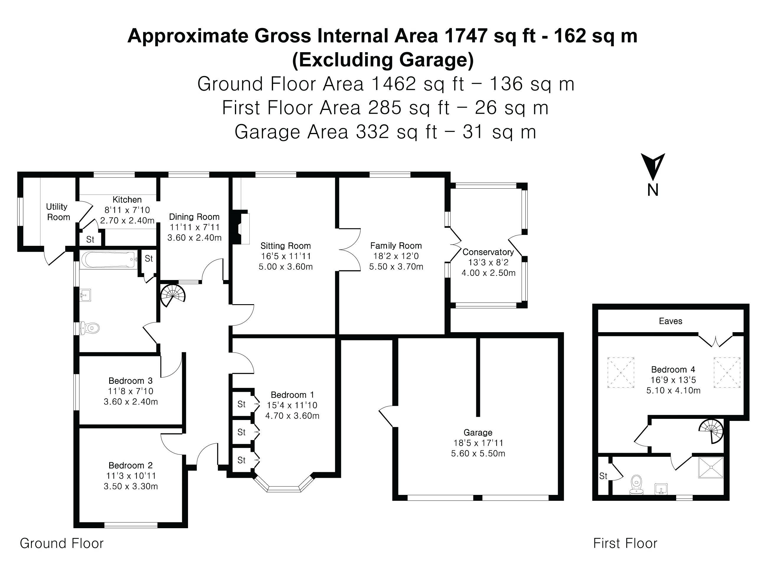 Floorplan for Medstead, Alton, Hampshire