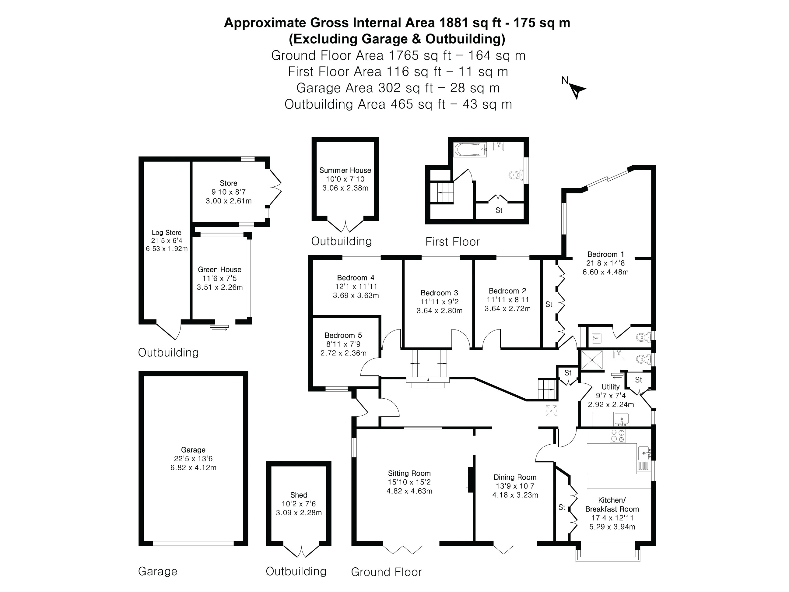 Floorplan for Beech, Alton, Hampshire