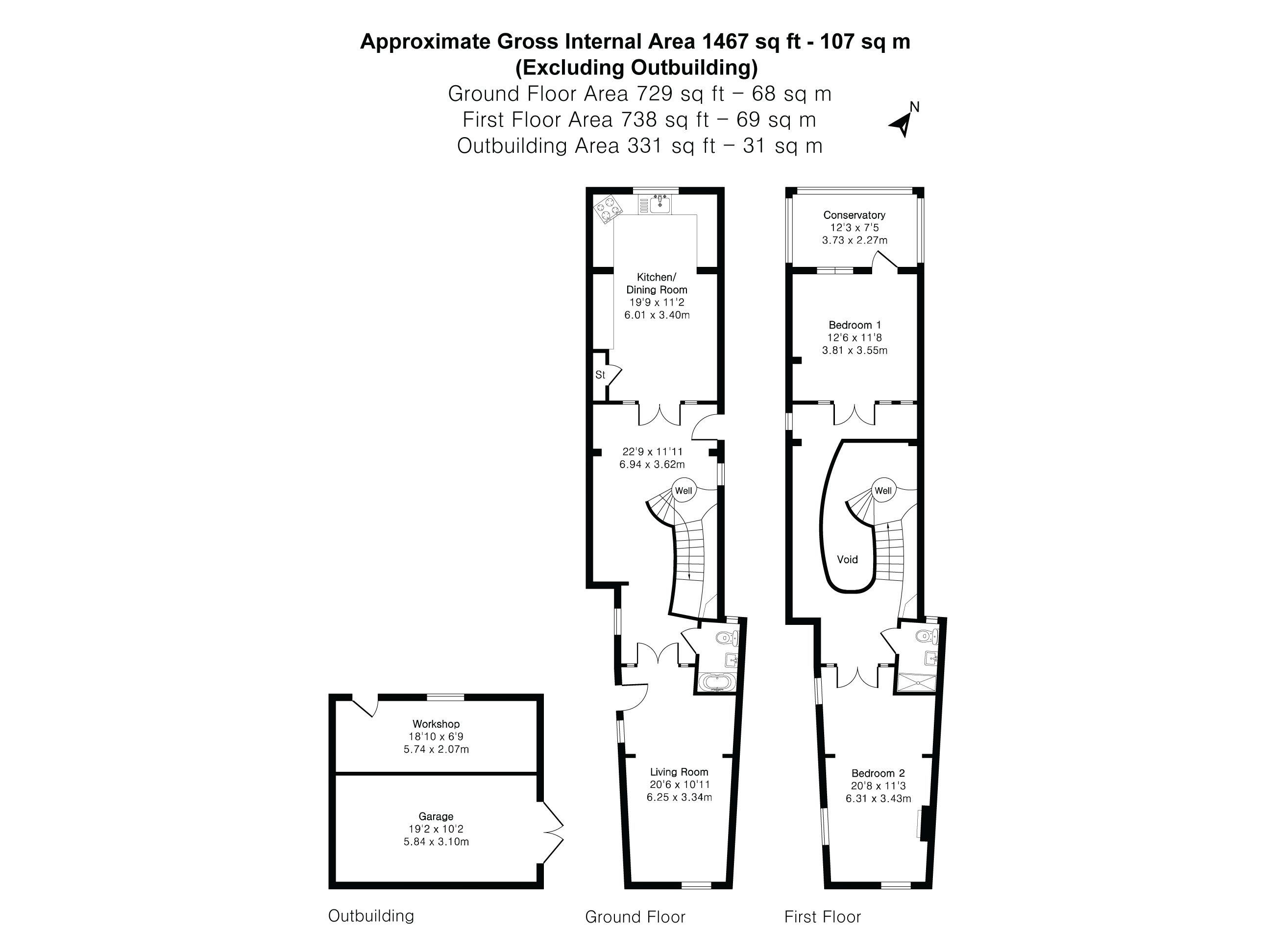 Floorplan for Alton, Hampshire
