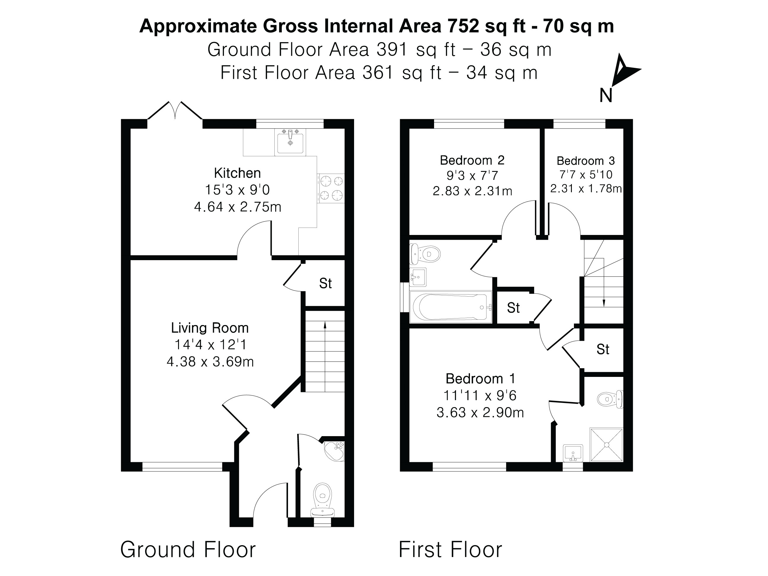 Floorplan for Alton, Hampshire