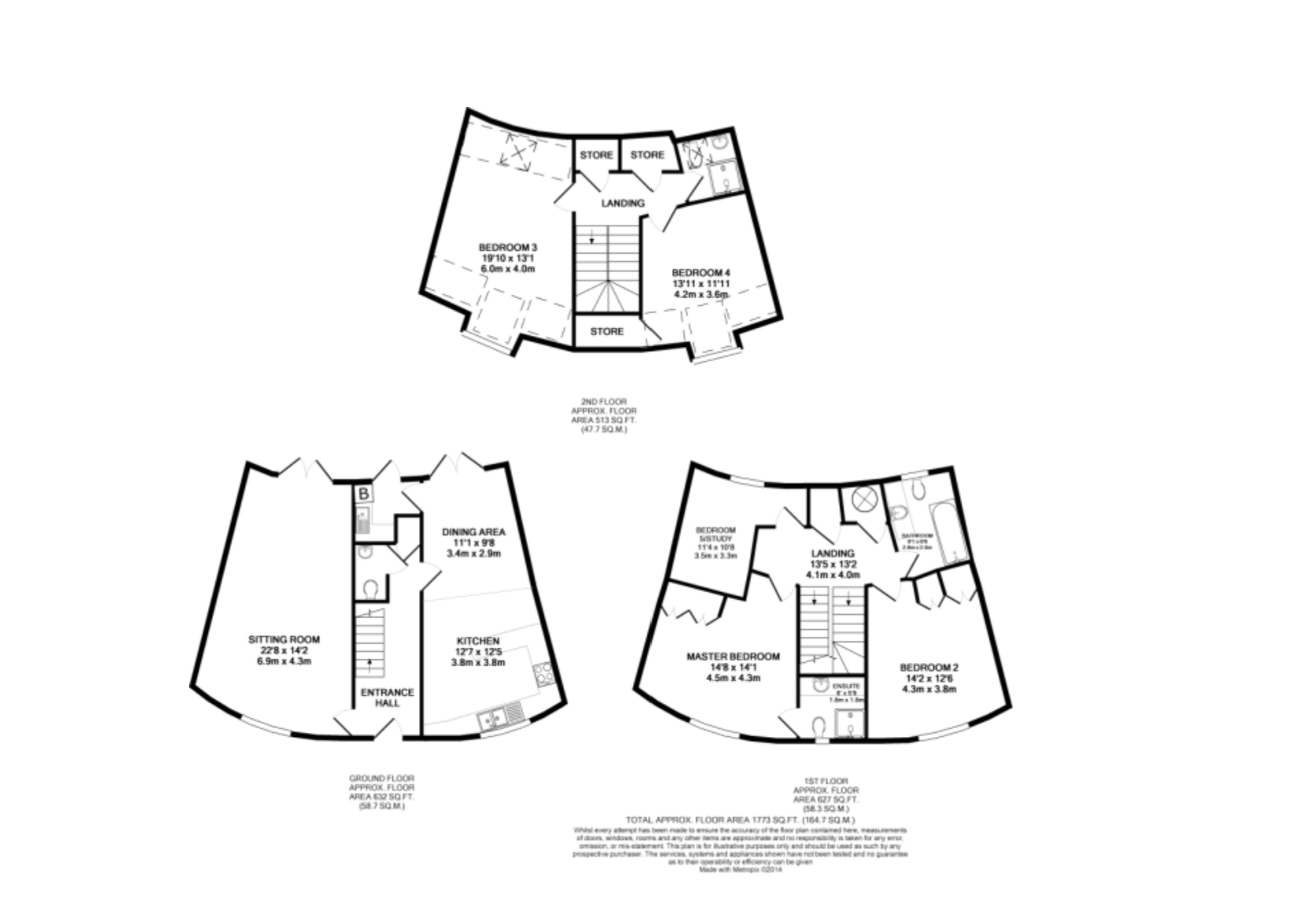 Floorplan for Four Marks, Alton, Hampshire