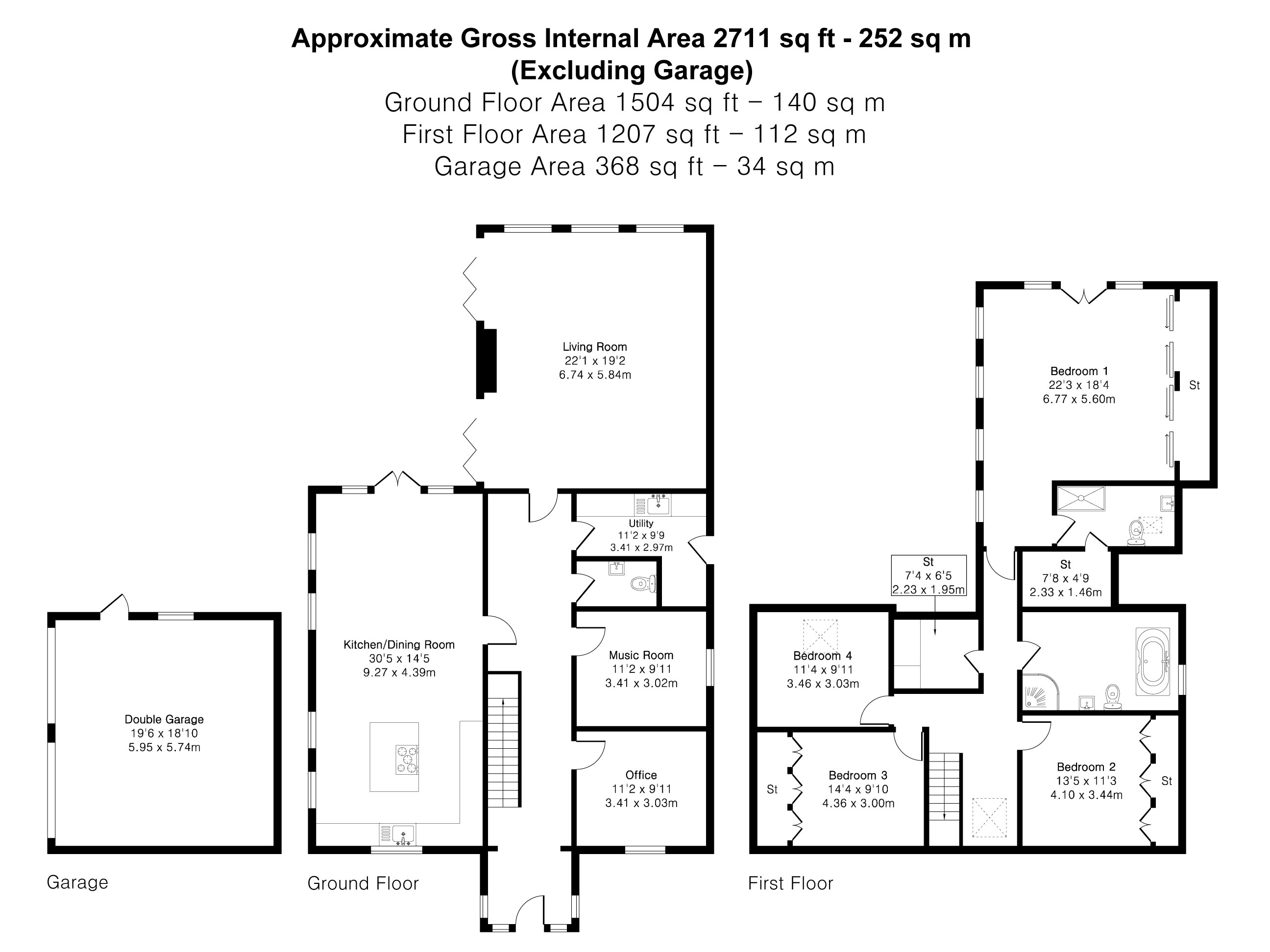 Floorplan for Four Marks, Alton, Hampshire