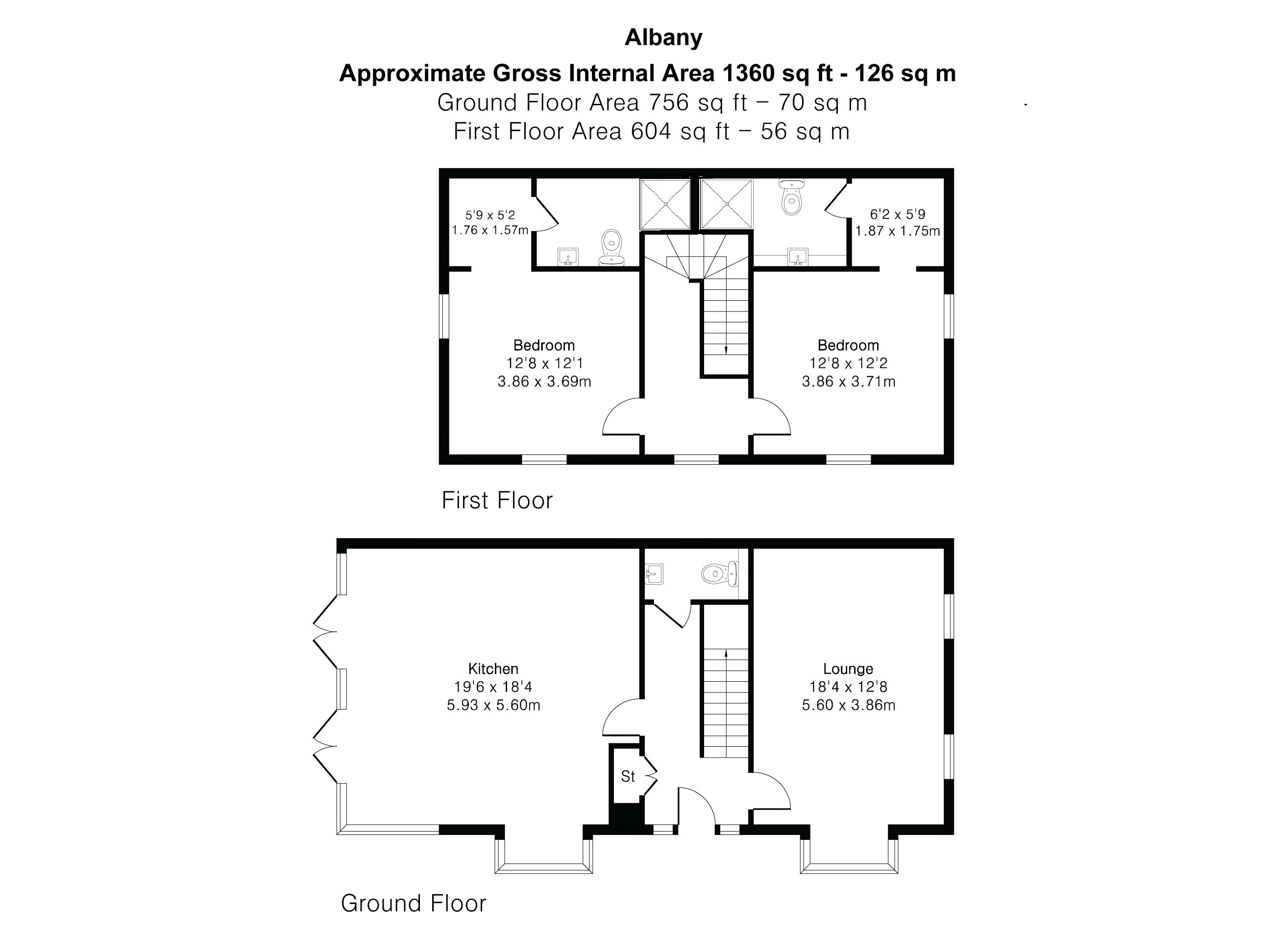 Floorplan for Anstey Lane, Alton, Hampshire