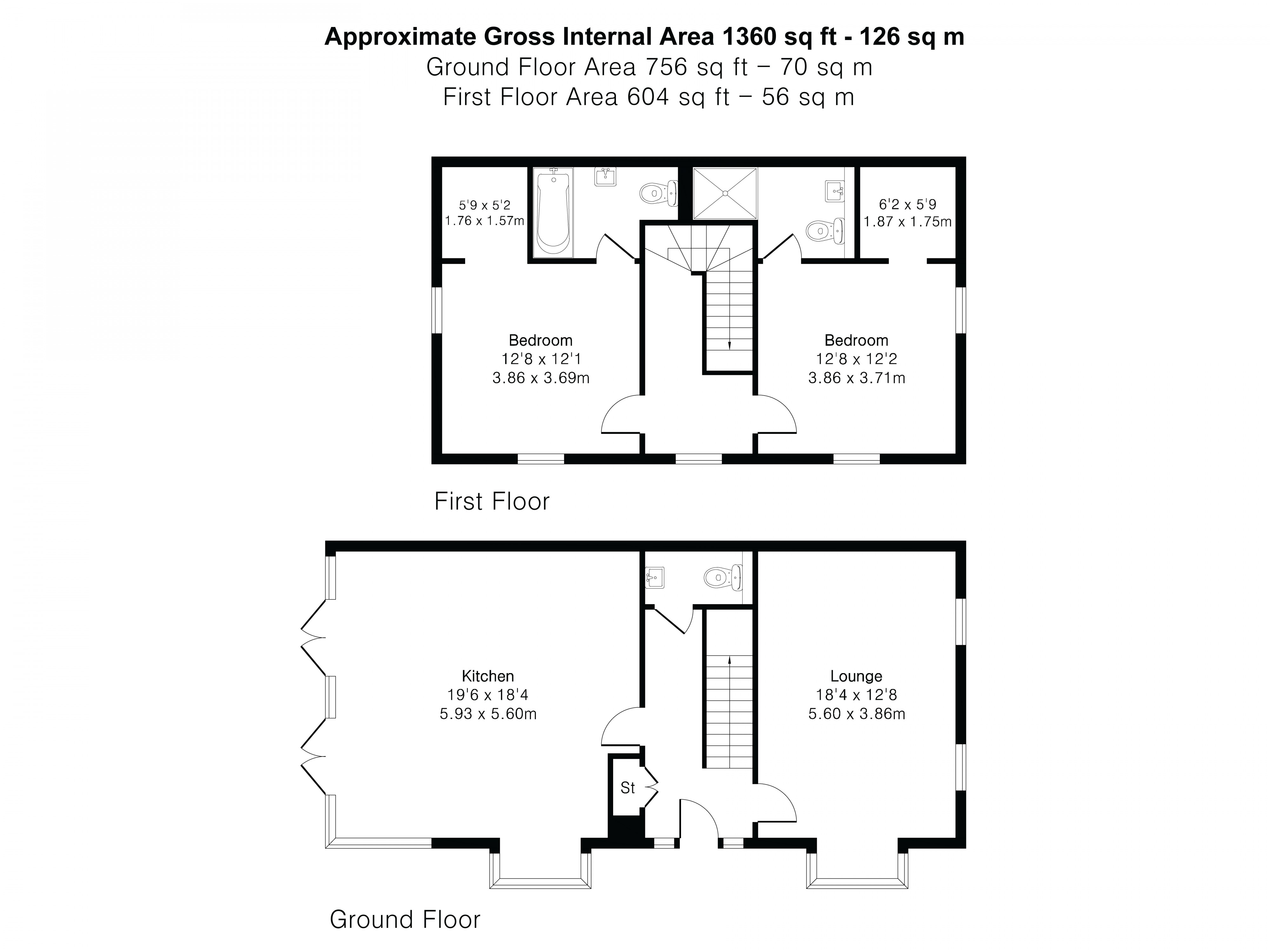 Floorplan for Anstey Lane, Alton, Hampshire