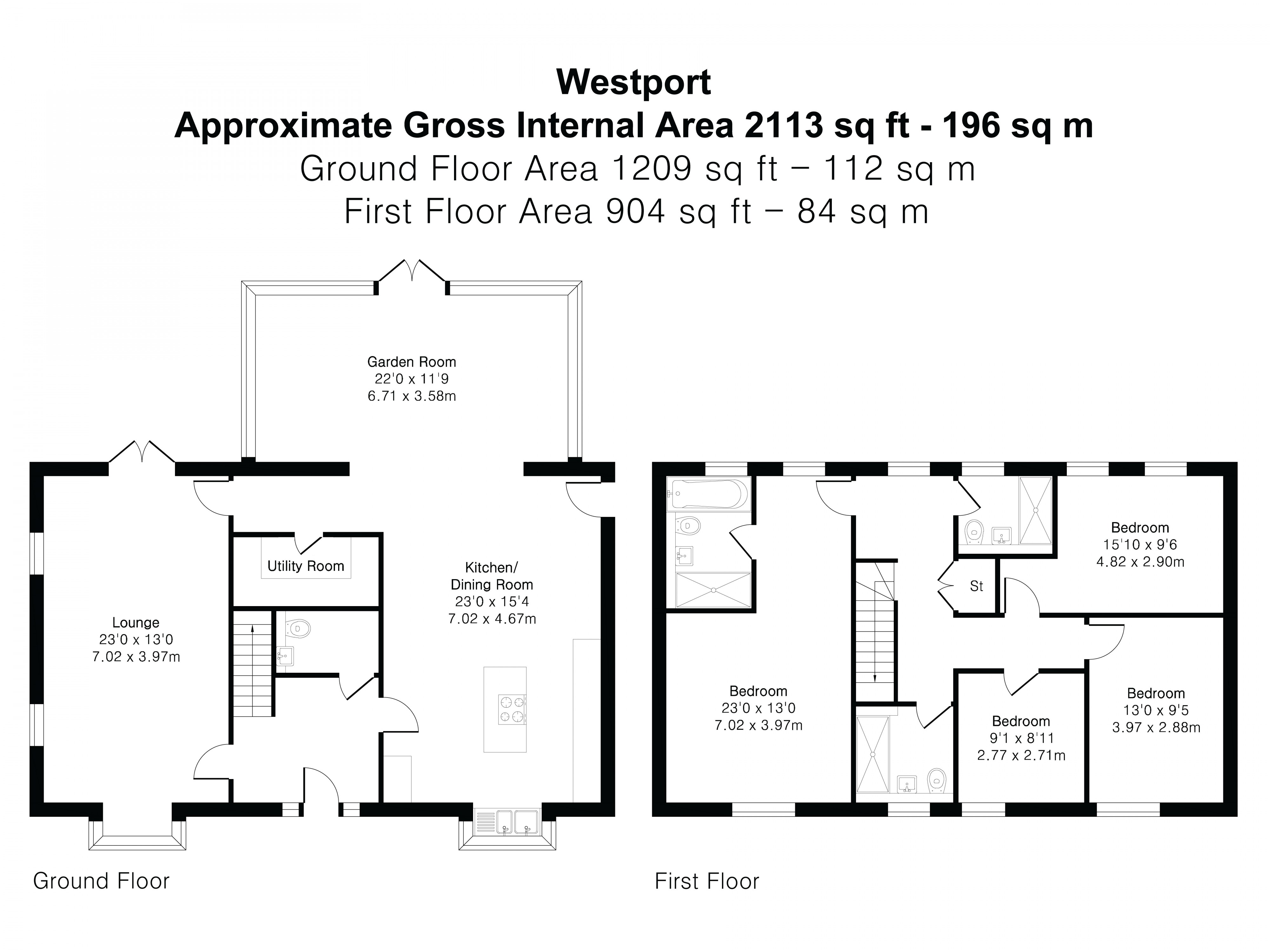 Floorplan for Anstey Lane, Alton, Hampshire