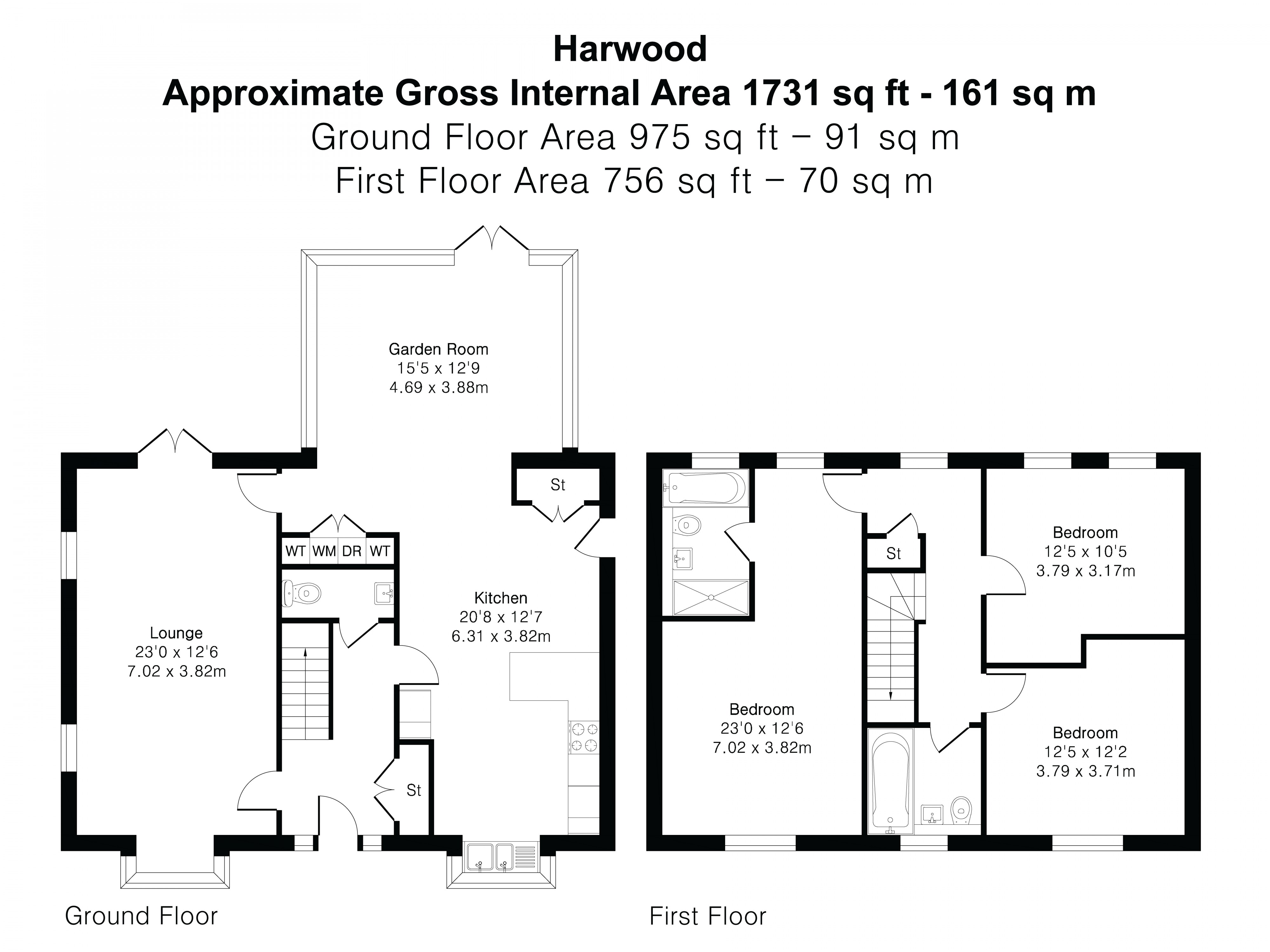 Floorplan for Anstey Lane, Alton, Hampshire