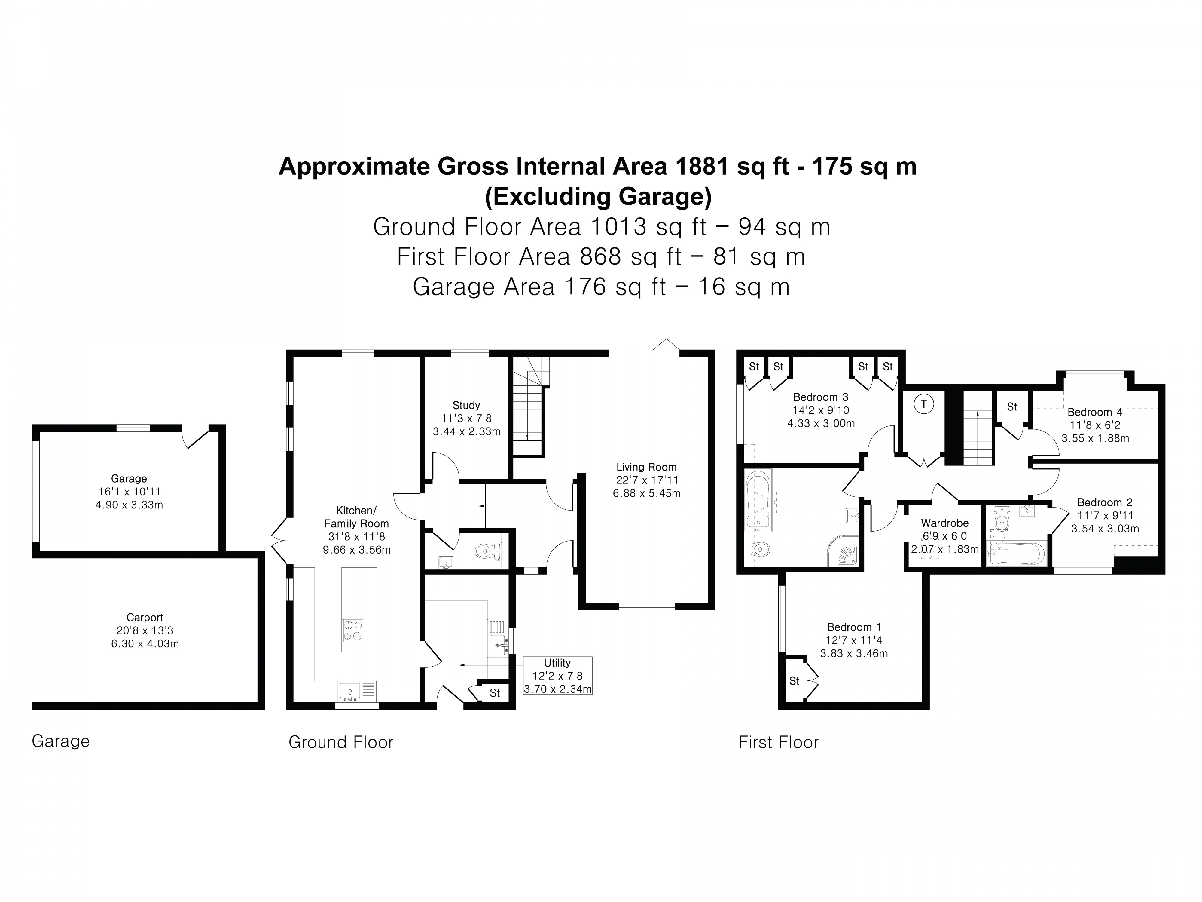 Floorplan for Alton, Hampshire