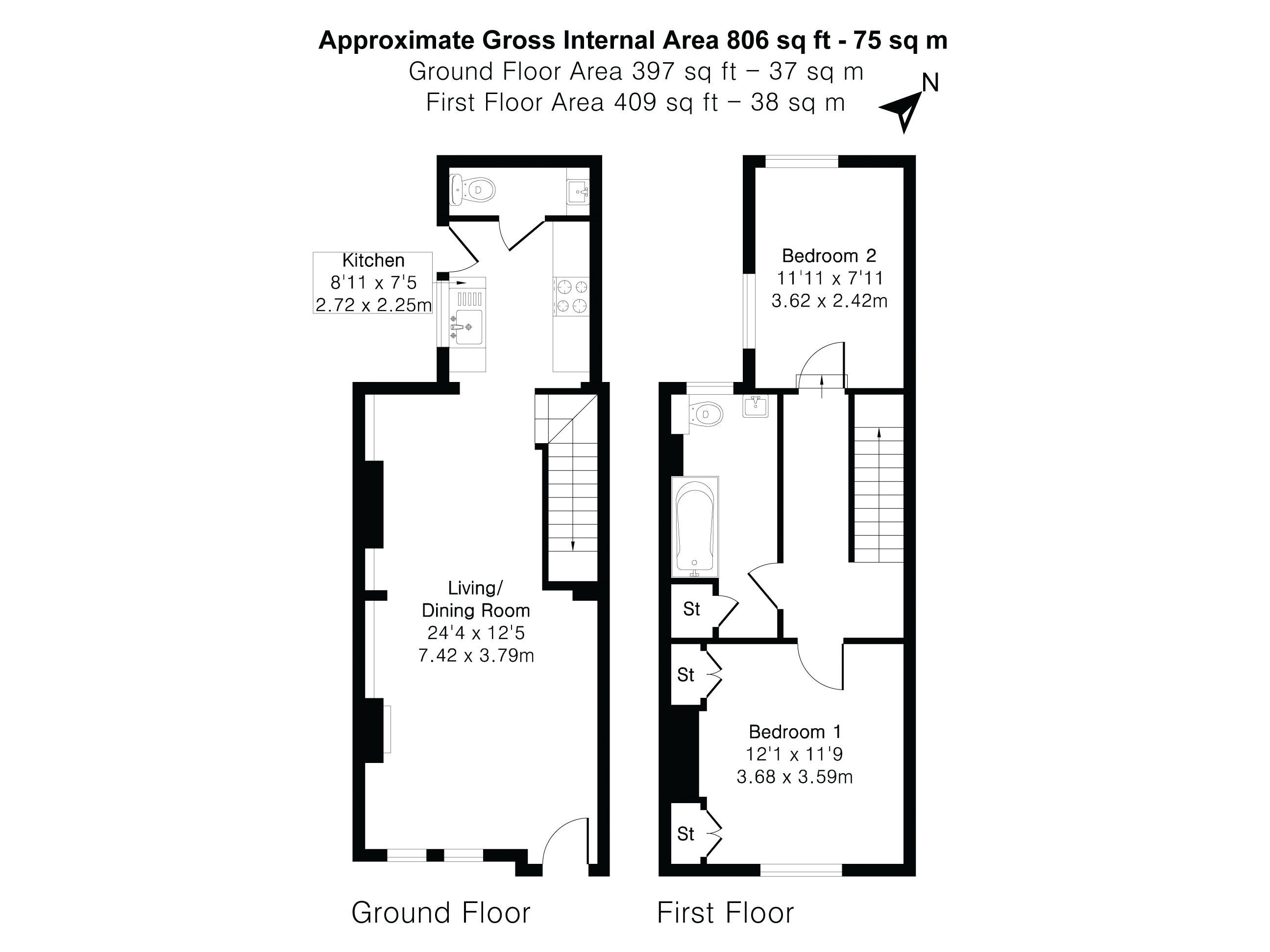 Floorplan for Alton, Hampshire