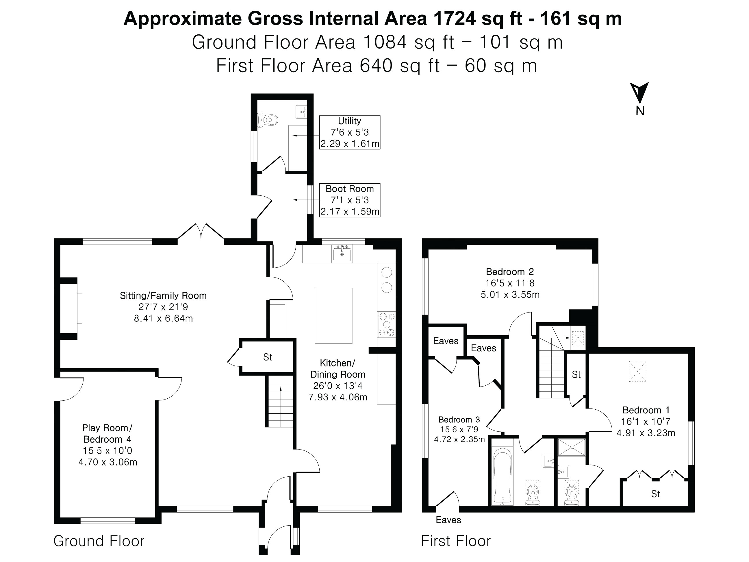 Floorplan for Binsted, Alton, Hampshire