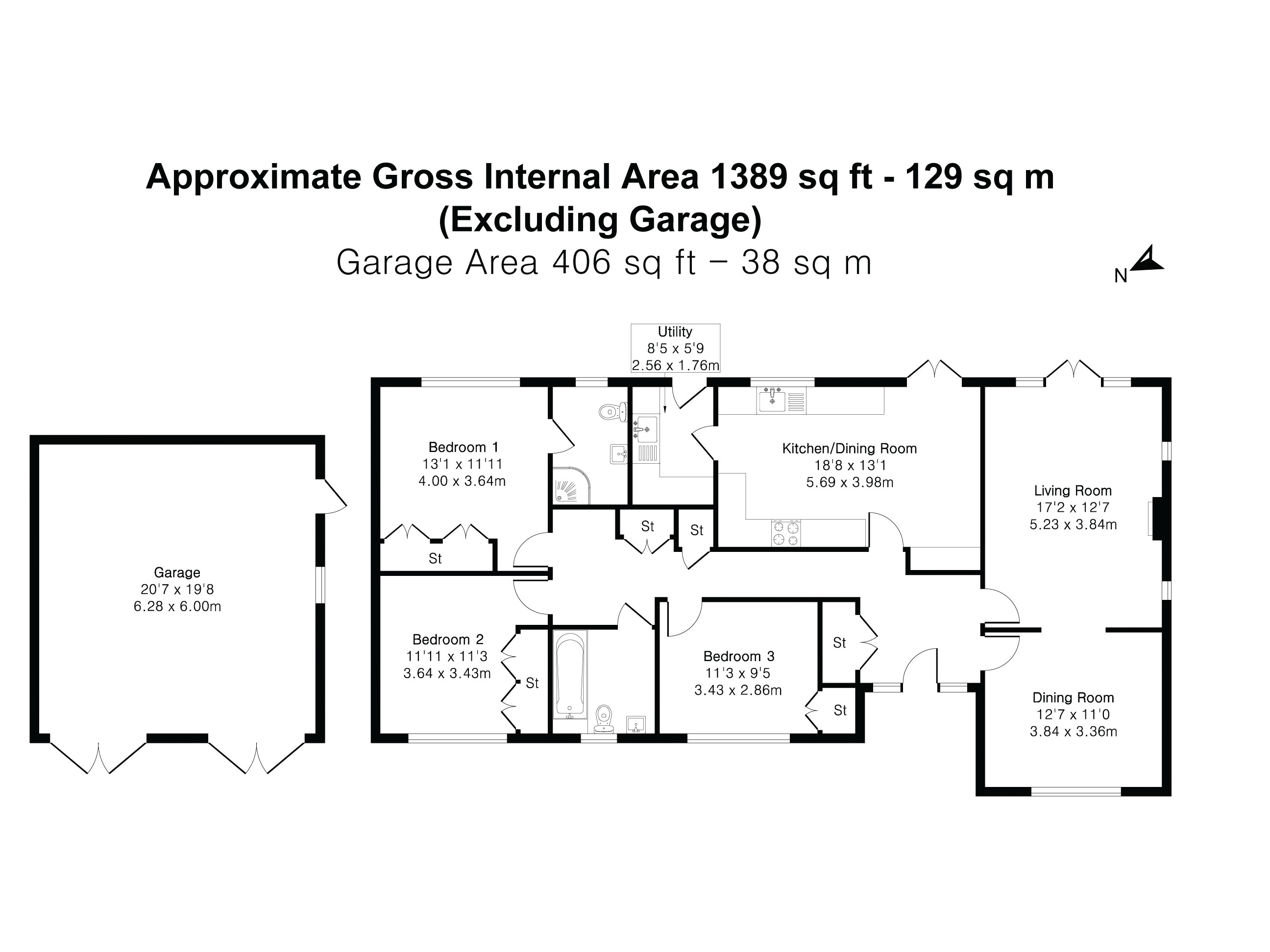 Floorplan for Medstead, Alton, Hampshire