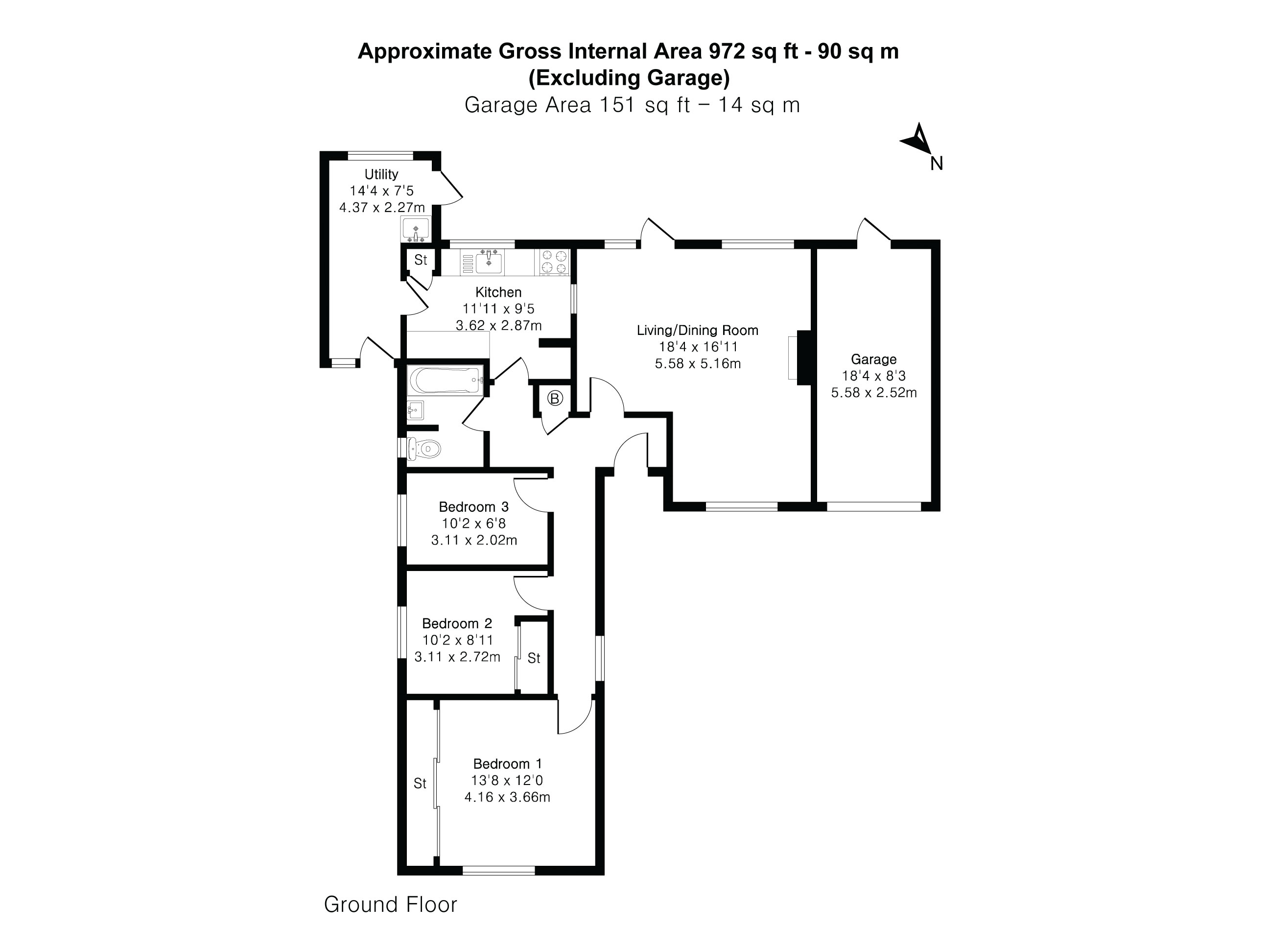 Floorplan for Alton, Hampshire