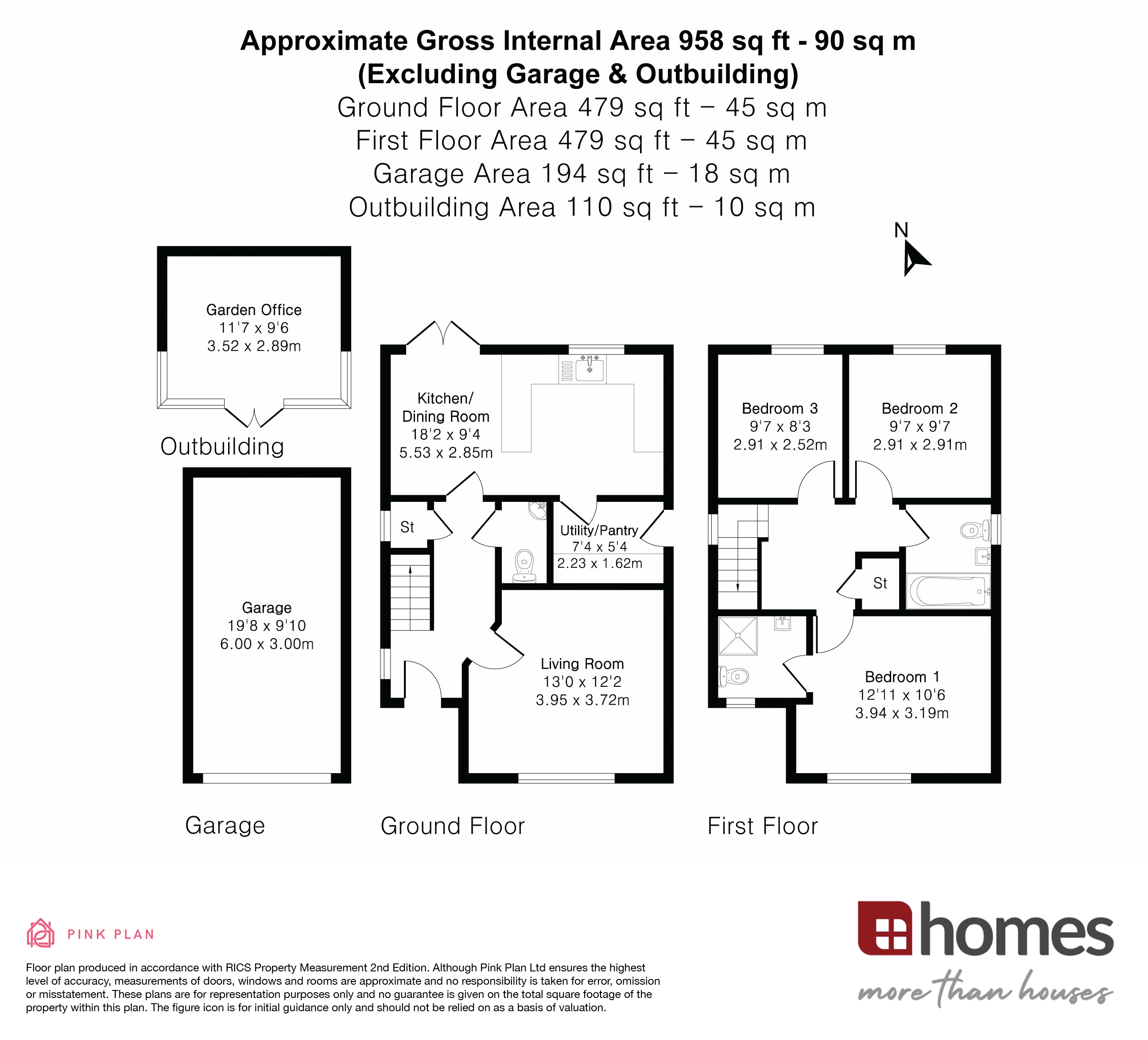 Floorplan for Alton, Hampshire