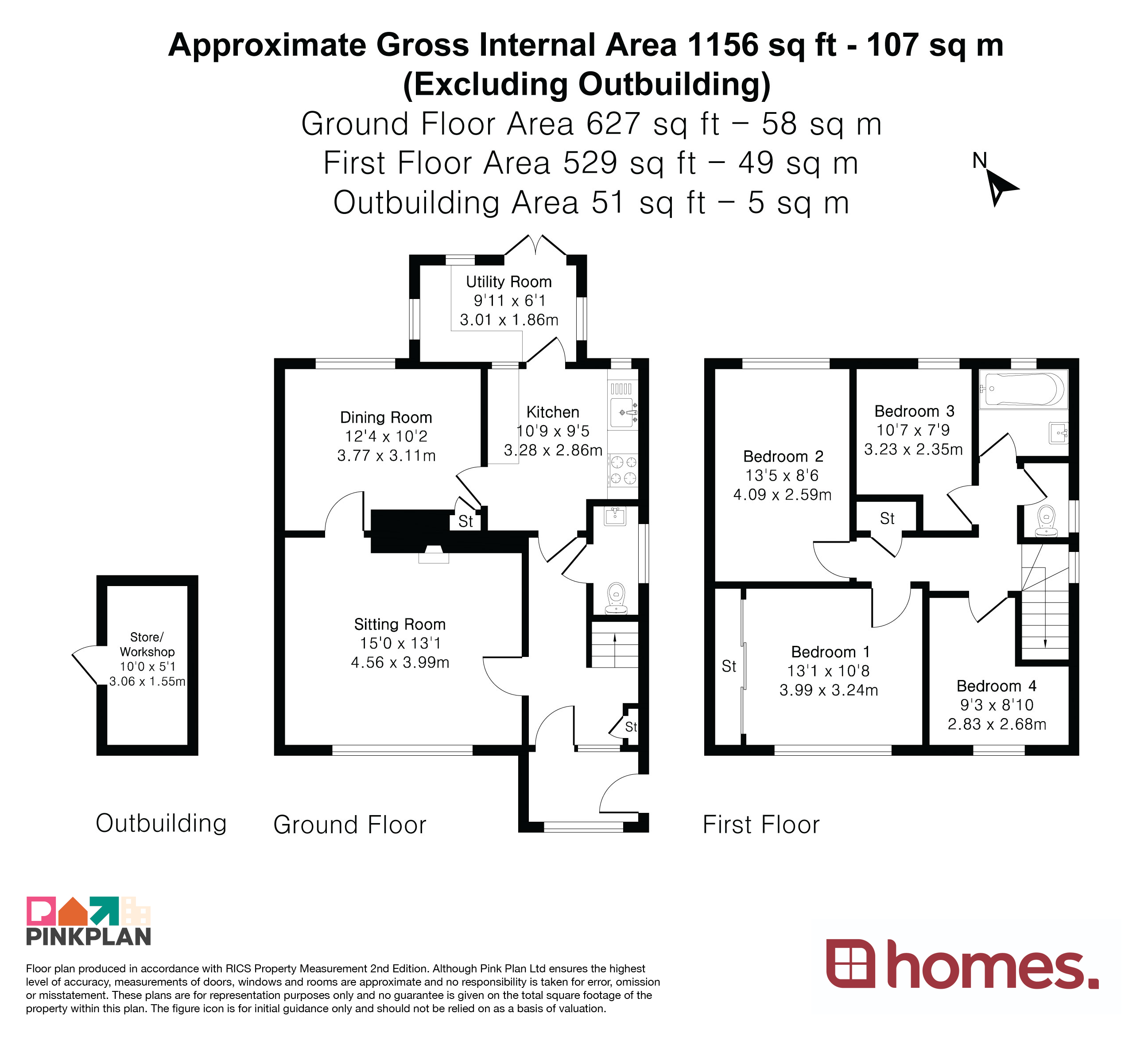 Floorplan for Alton, Hampshire