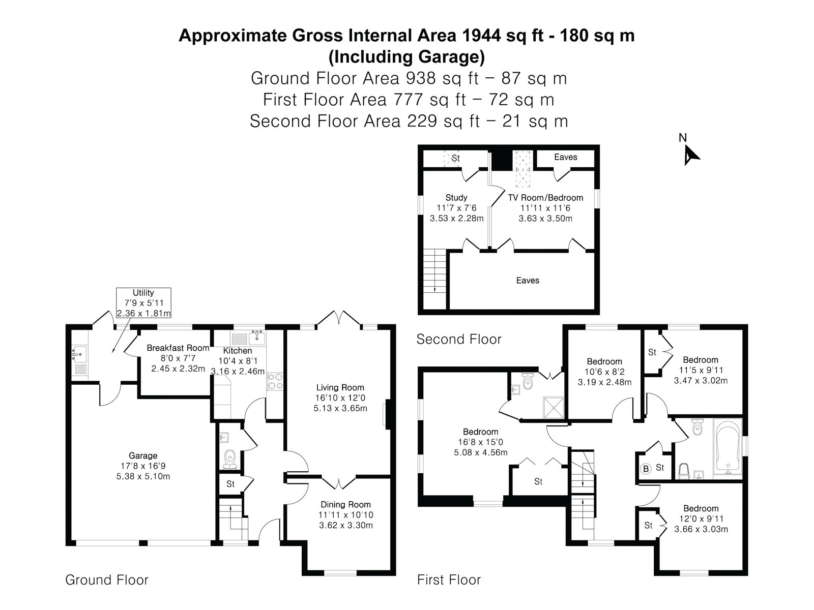 Floorplan for Four Marks, Alton, Hampshire