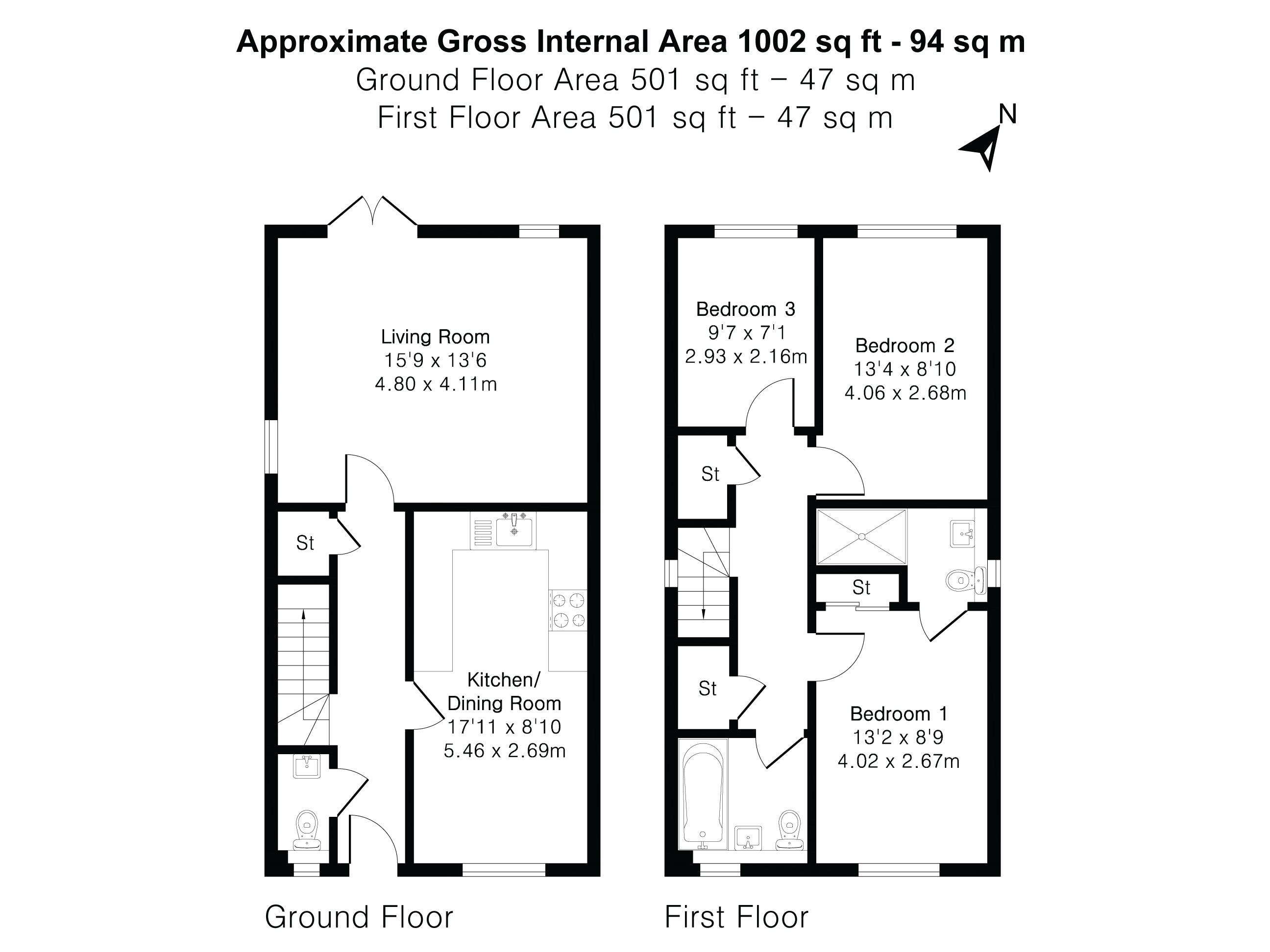 Floorplan for Alton, Hampshire