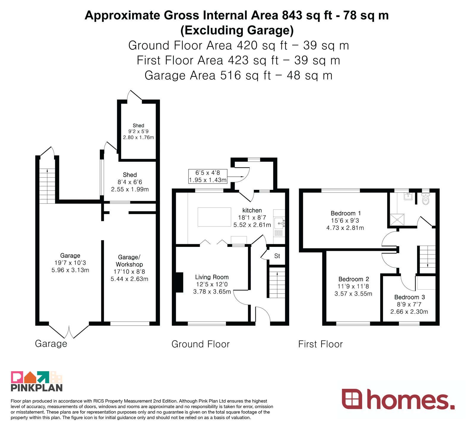 Floorplan for Alton, Hampshire