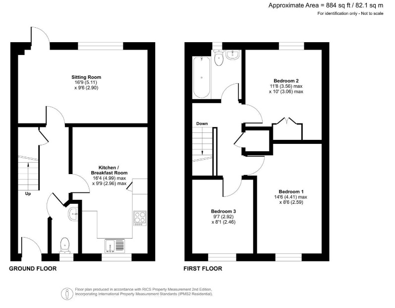Floorplan for Alton, Hampshire