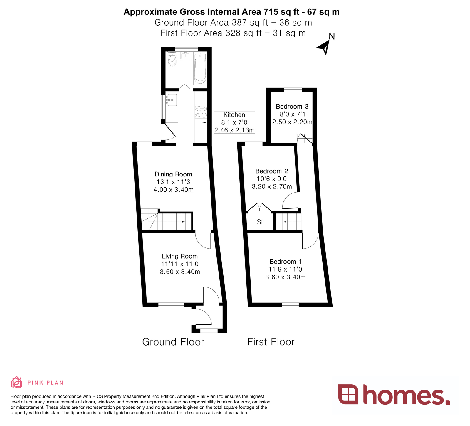 Floorplan for Alton, Hampshire