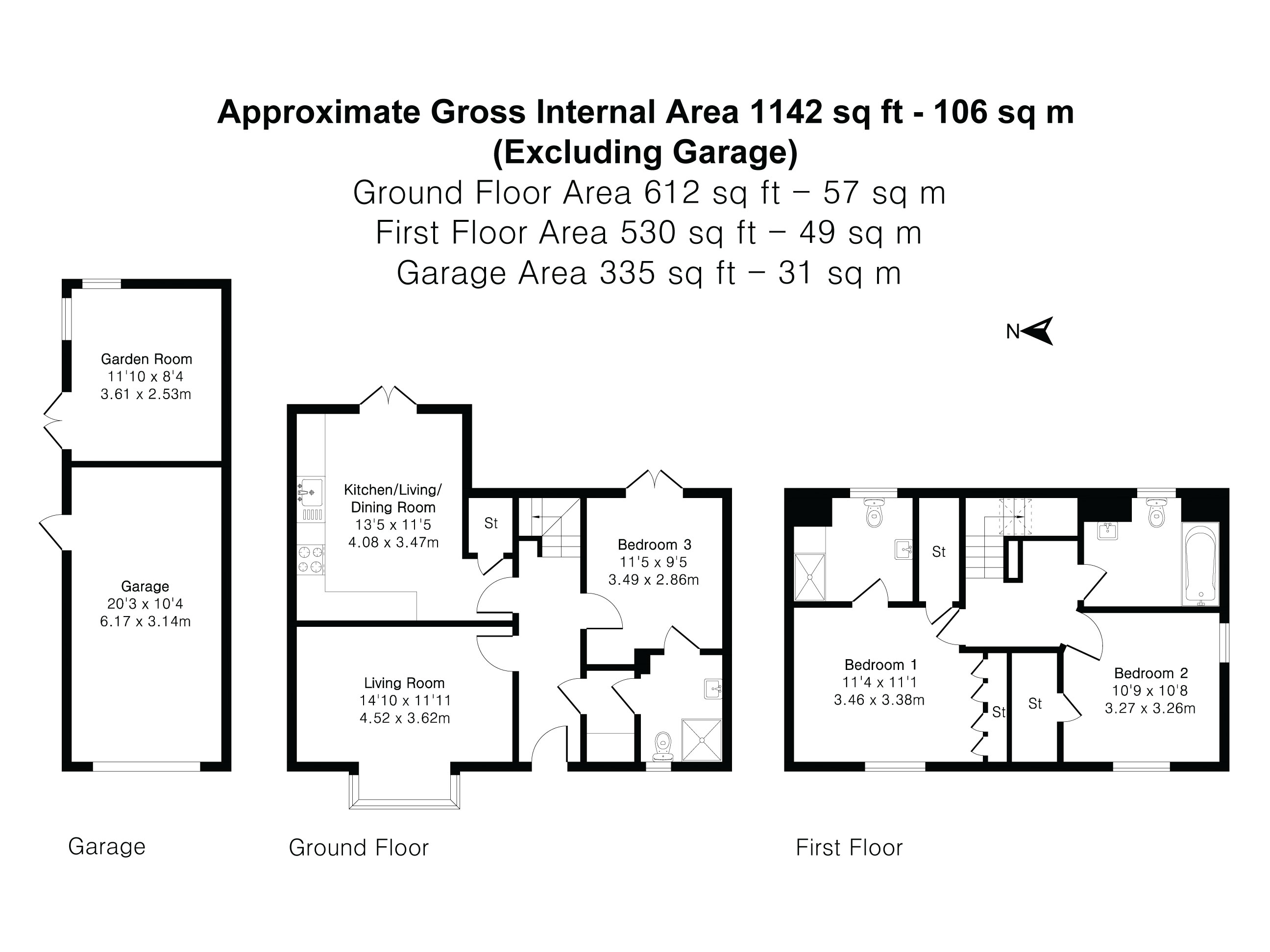 Floorplan for Medstead, Alton, Hampshire