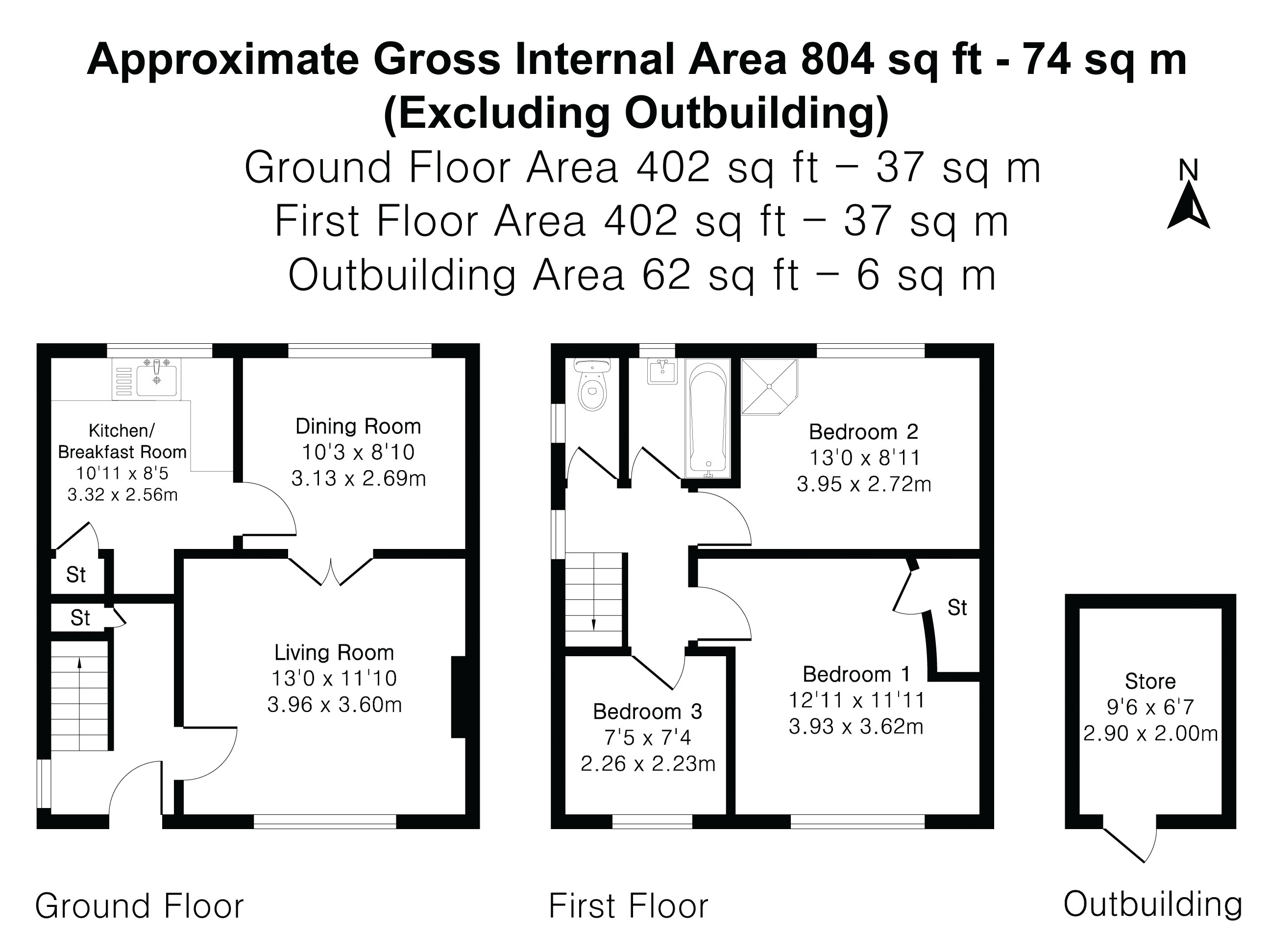 Floorplan for Alton, Hampshire