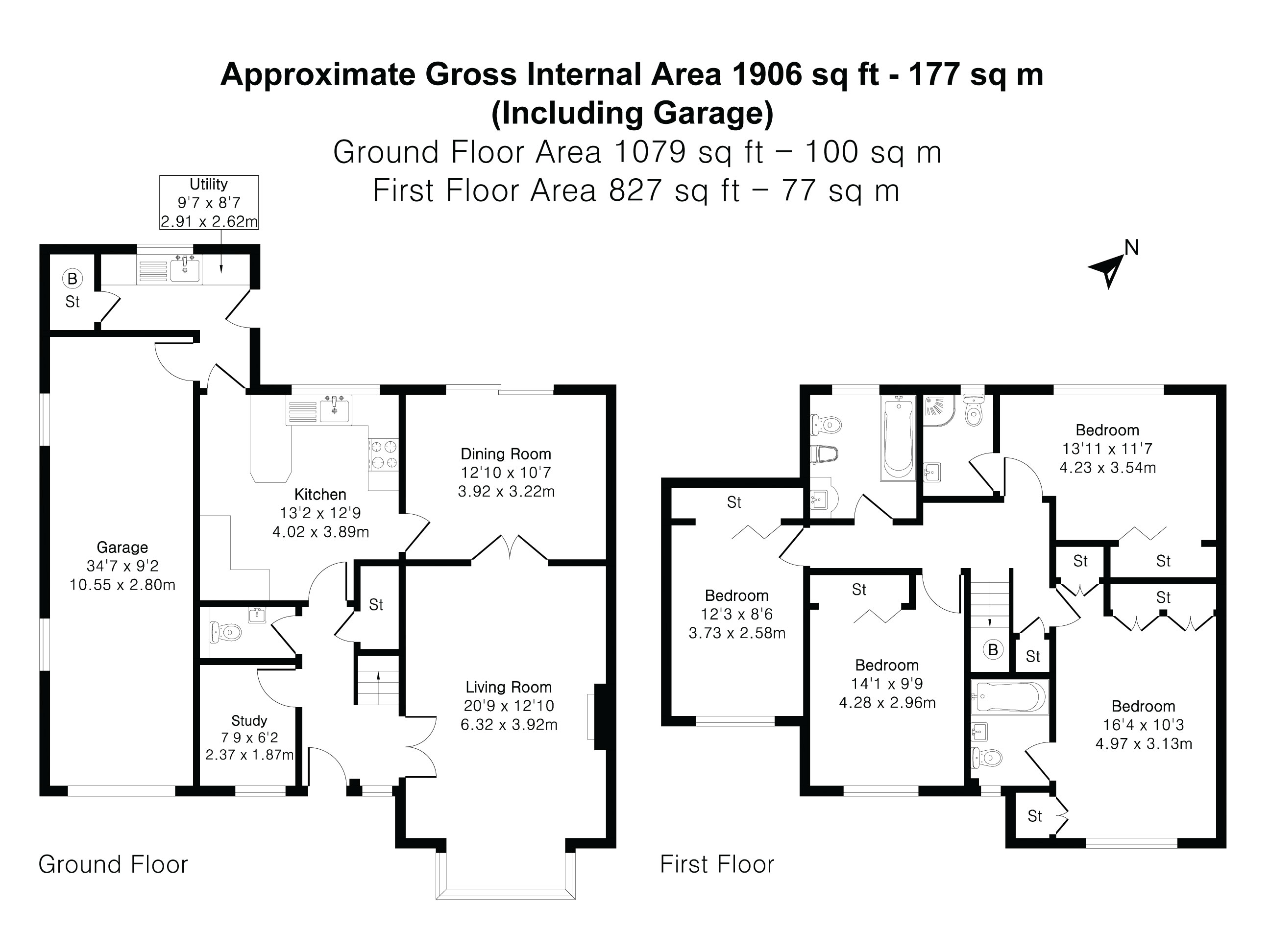 Floorplan for Four Marks, Alton, Hampshire