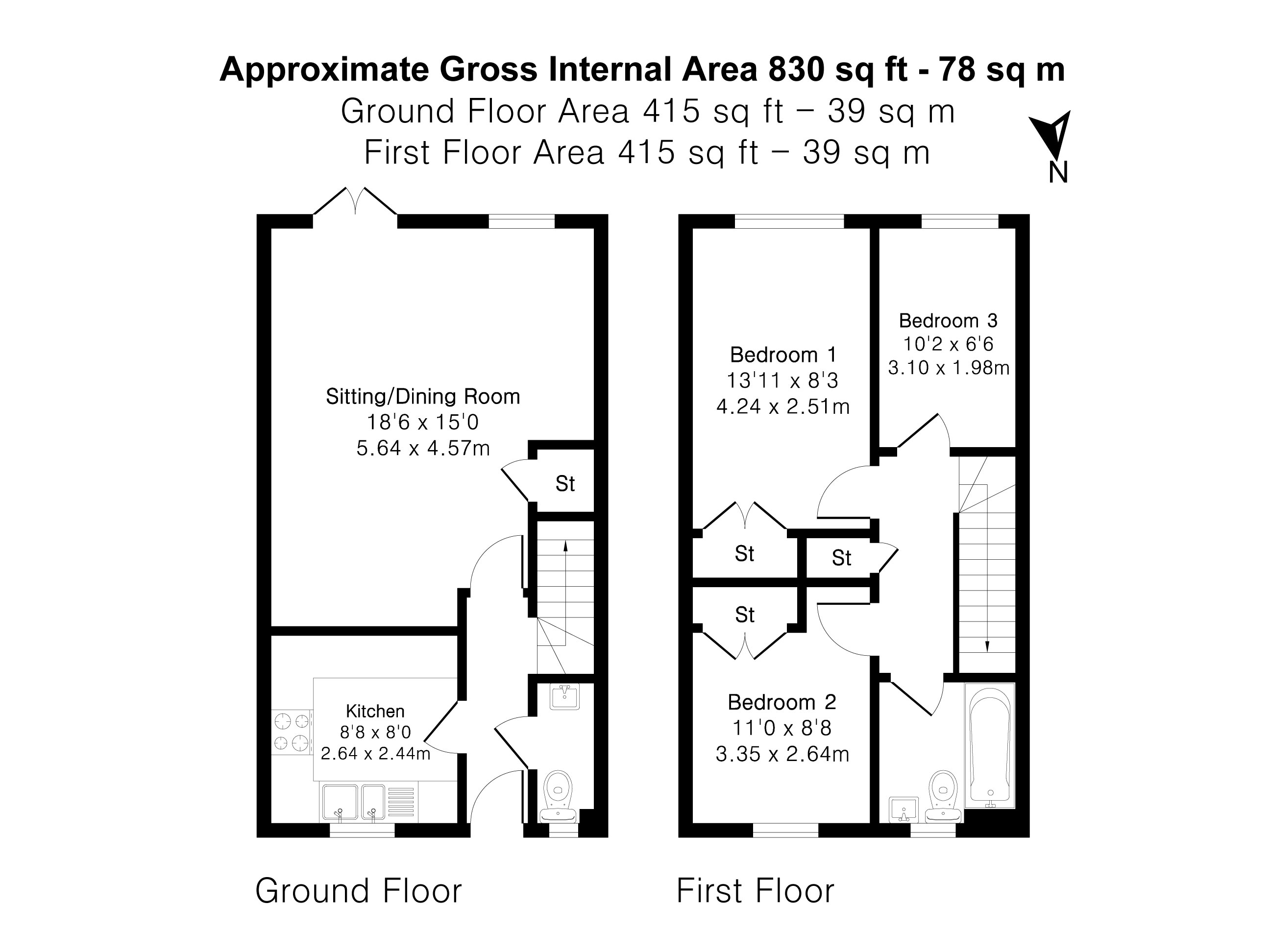 Floorplan for Alton, Hampshire