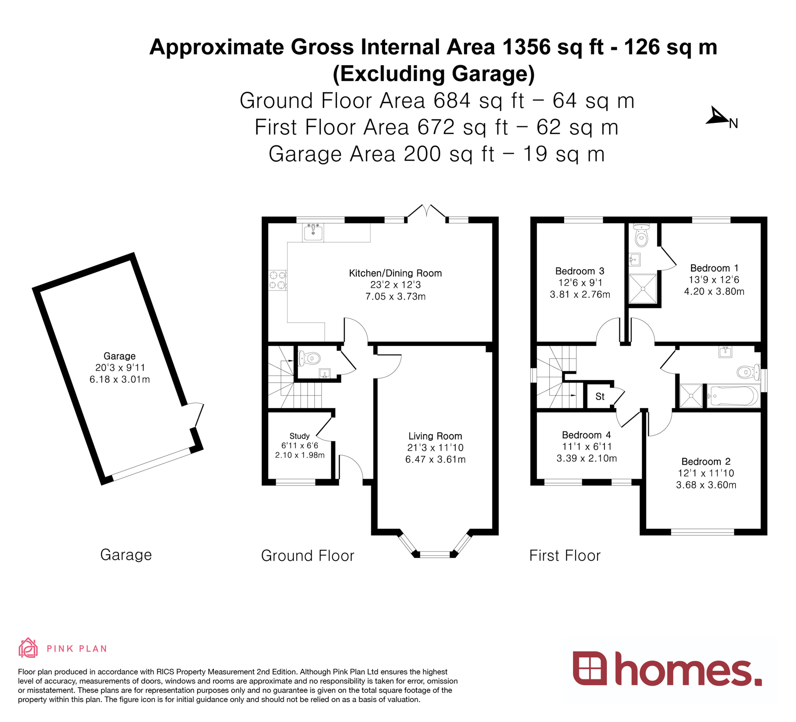Floorplan for Alton, Hampshire