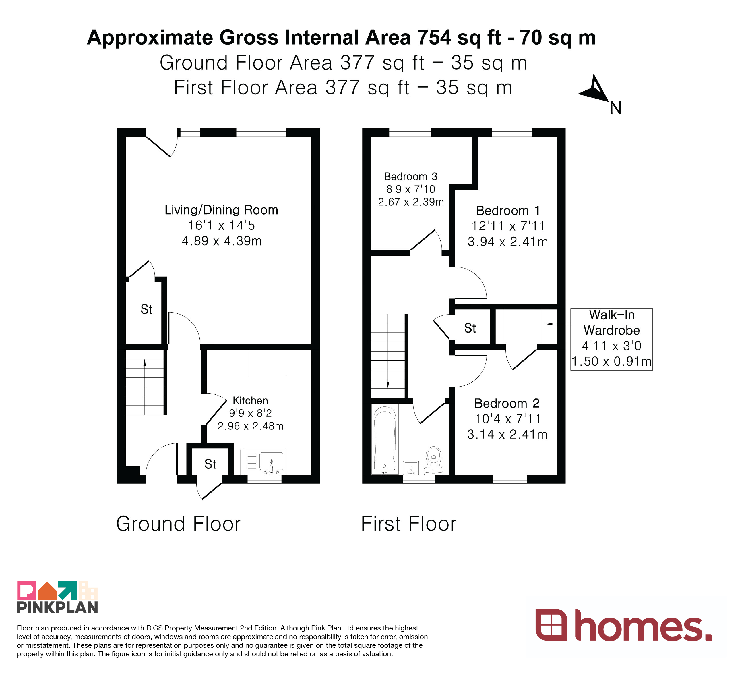 Floorplan for Four Marks, Alton, Hampshire