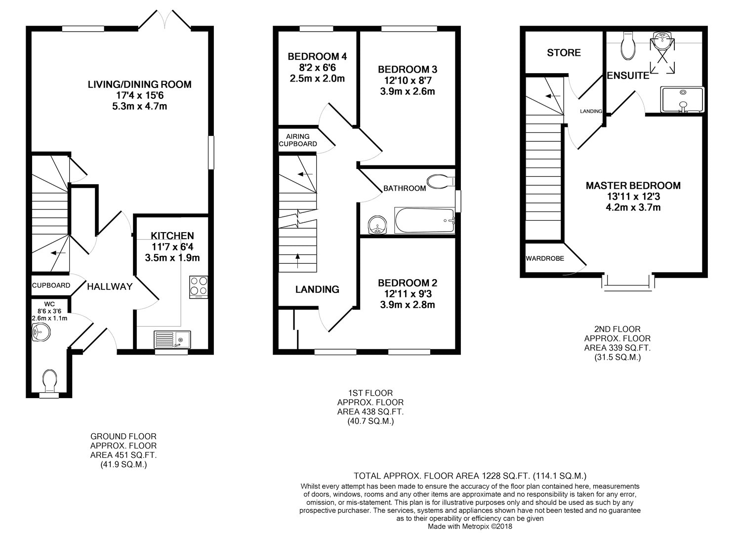 Floorplan for Medstead, Alton, Hampshire