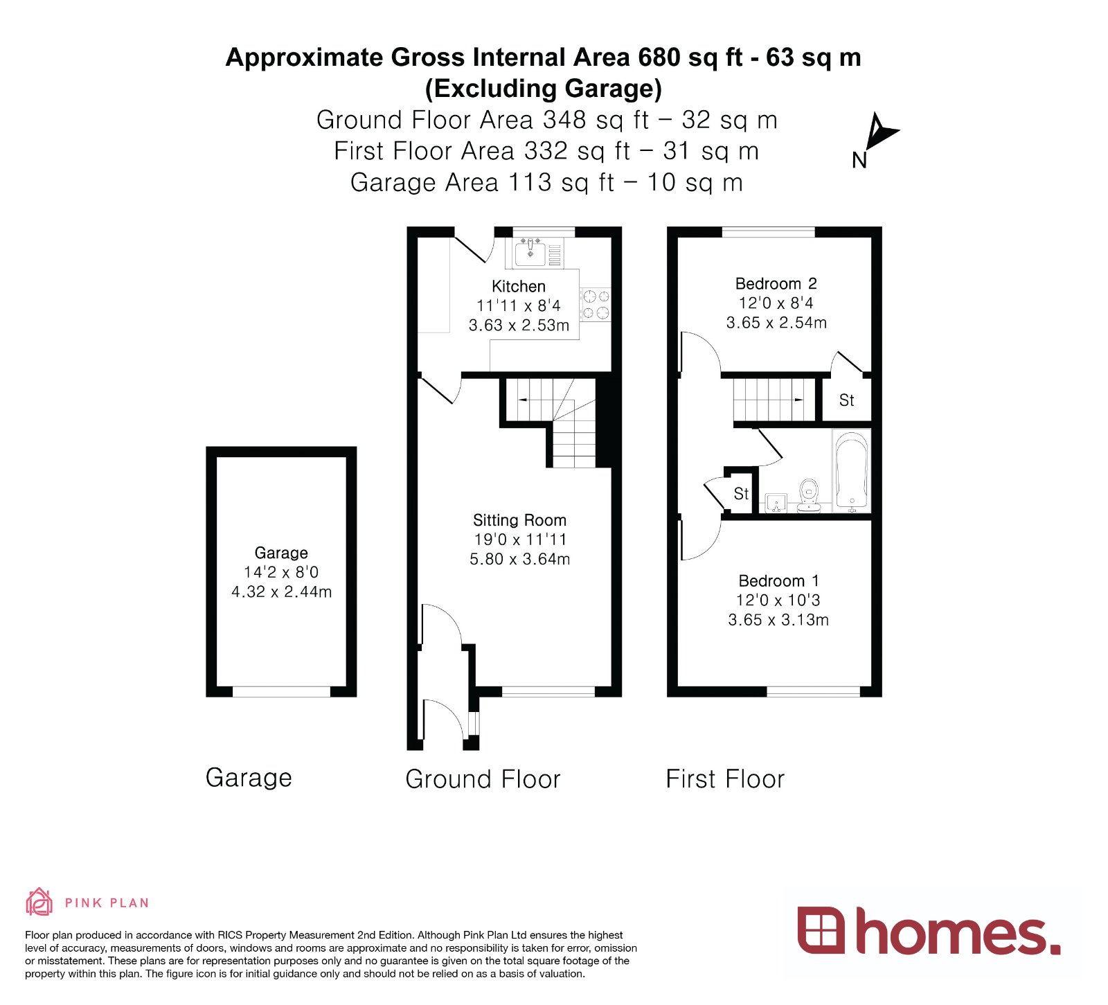 Floorplan for Alton, Hampshire