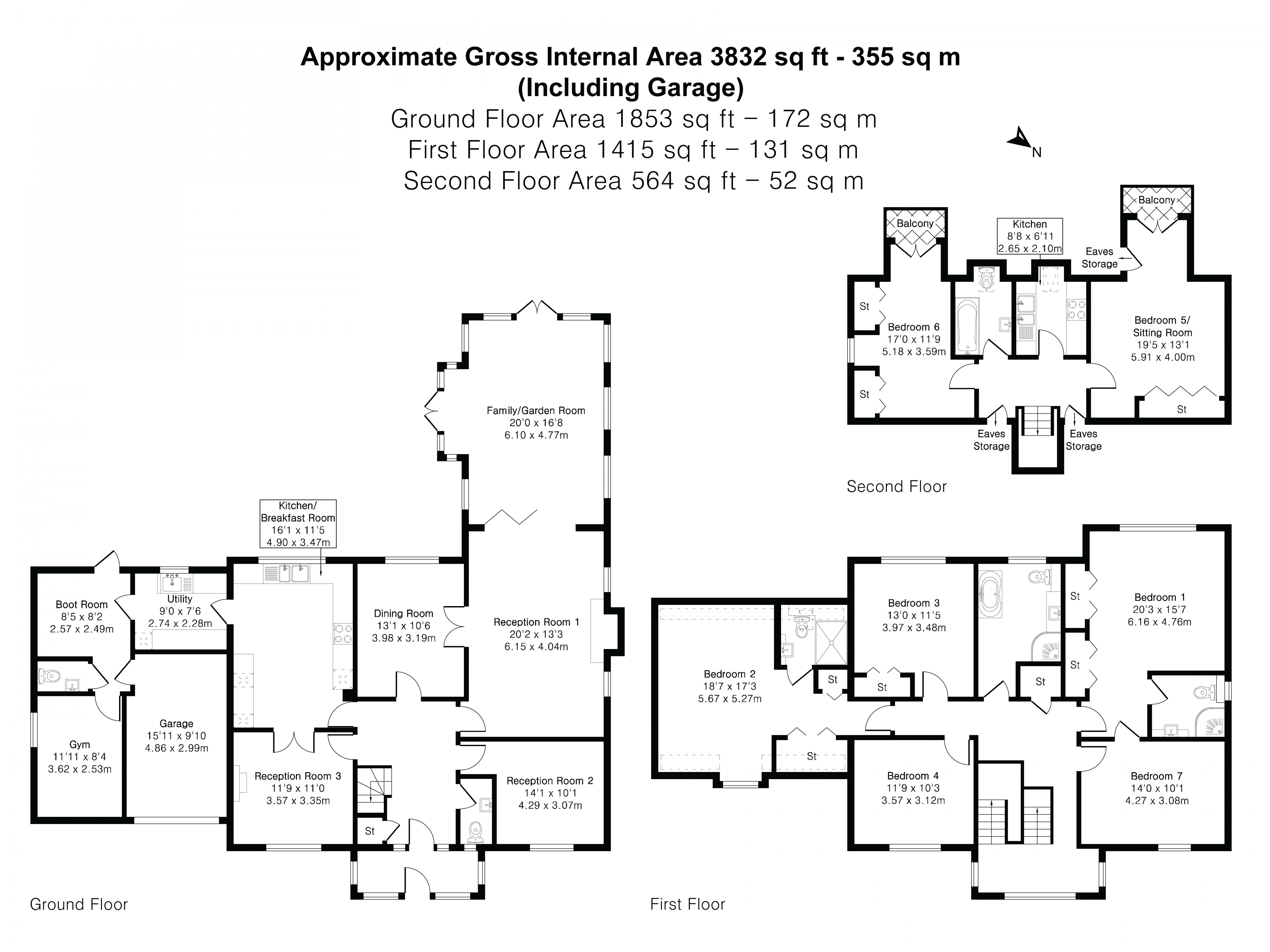 Floorplan for Four Marks, Alton, Hampshire