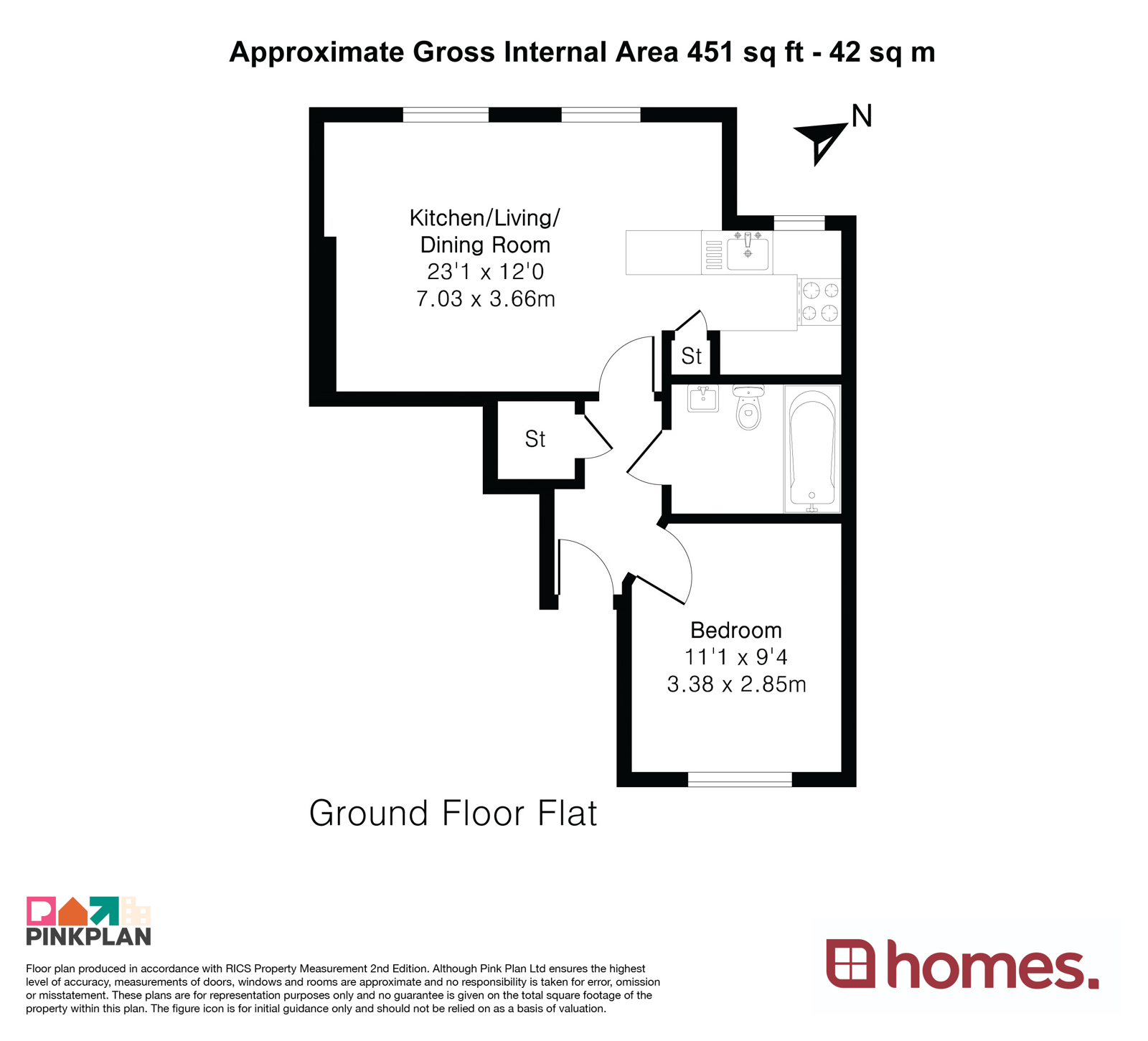 Floorplan for Alton, Hampshire