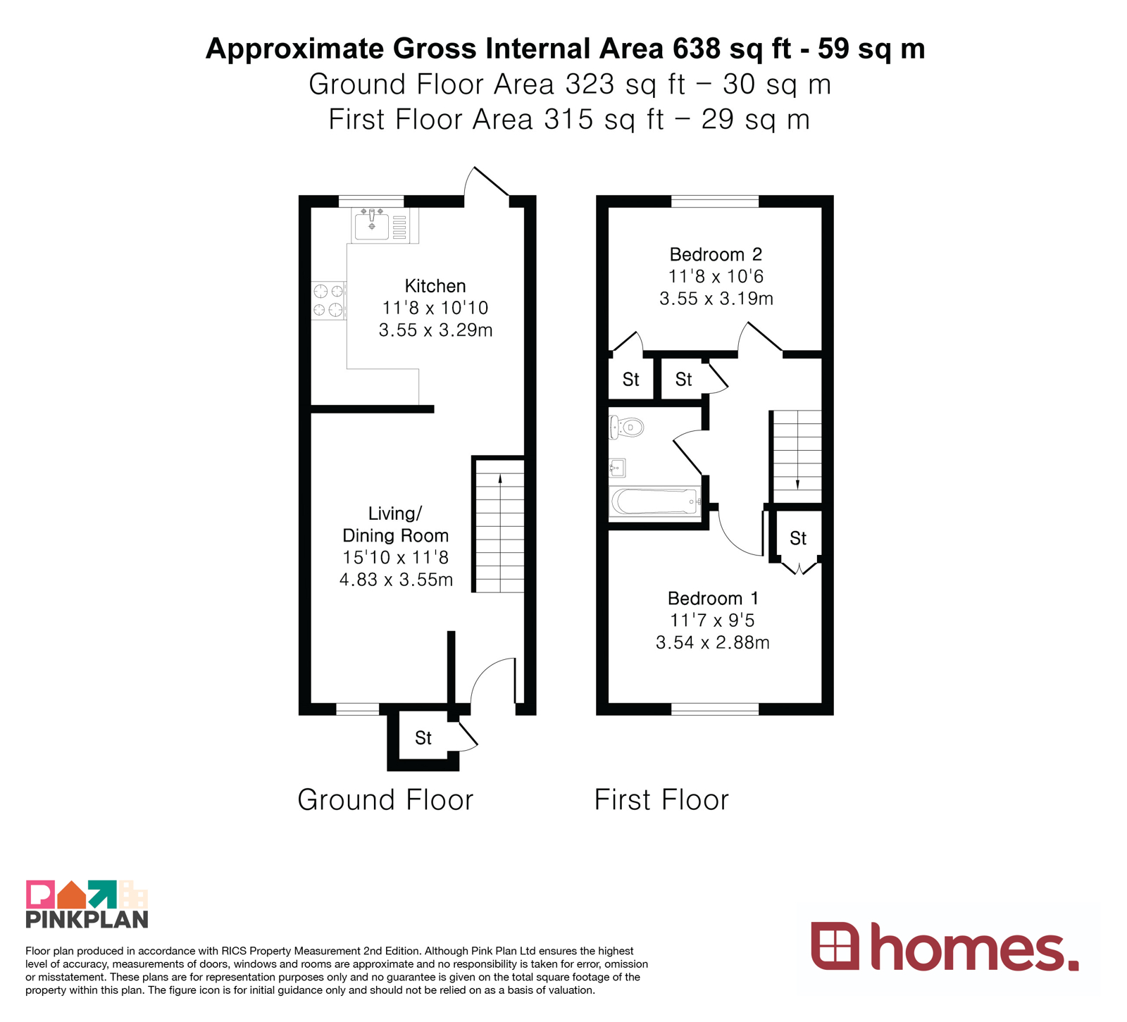 Floorplan for Alton, Hampshire