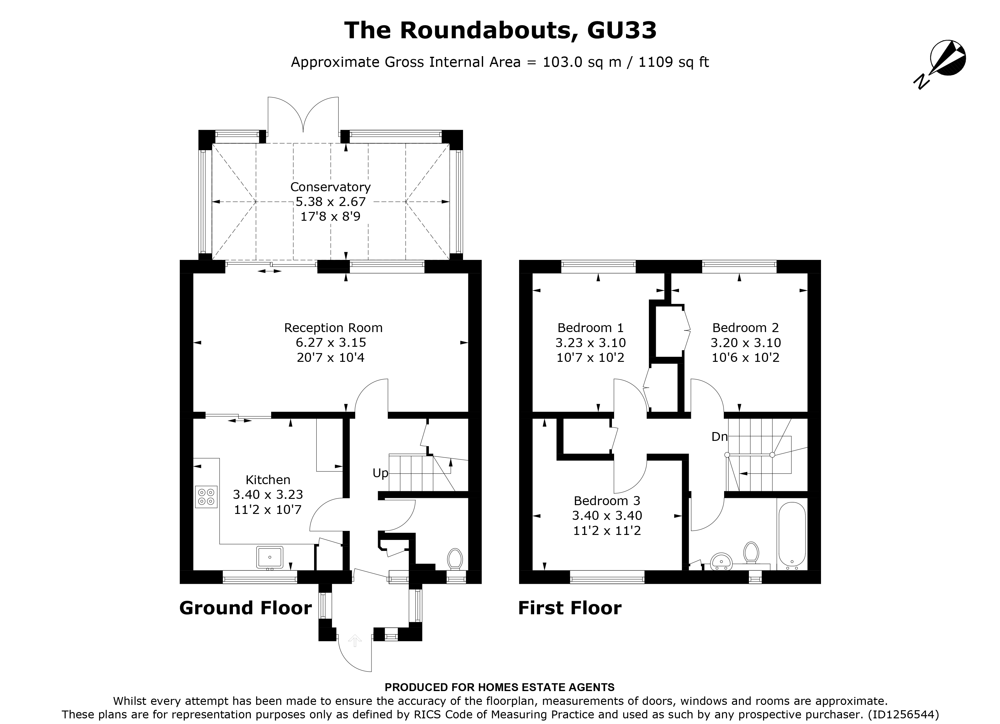 Floorplan for Liss, Hampshire