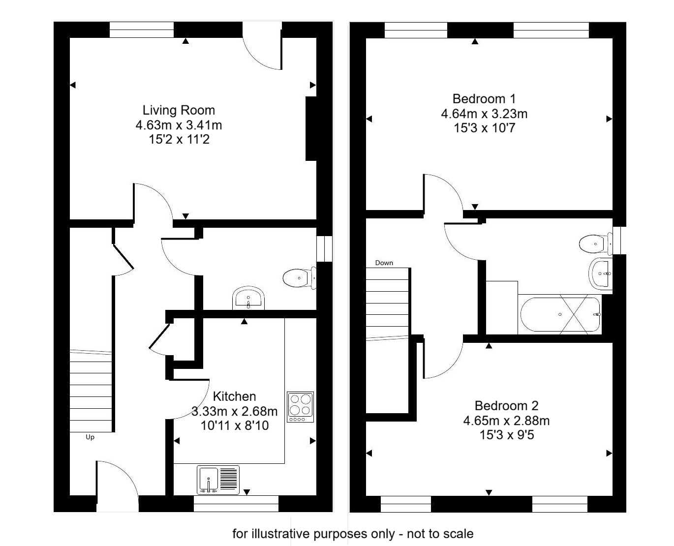 Floorplan for Petersfield, Hampshire