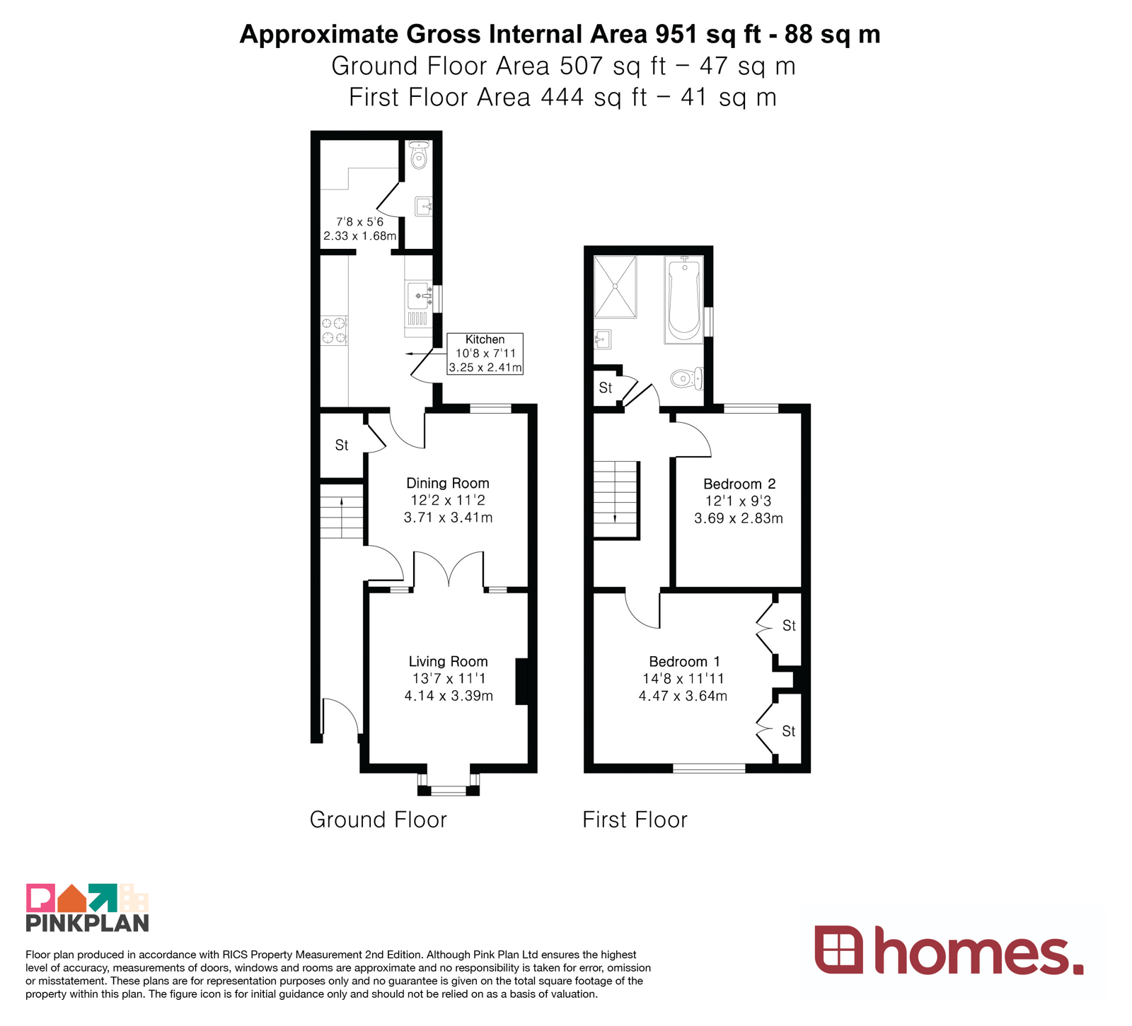Floorplan for Liphook, Hampshire